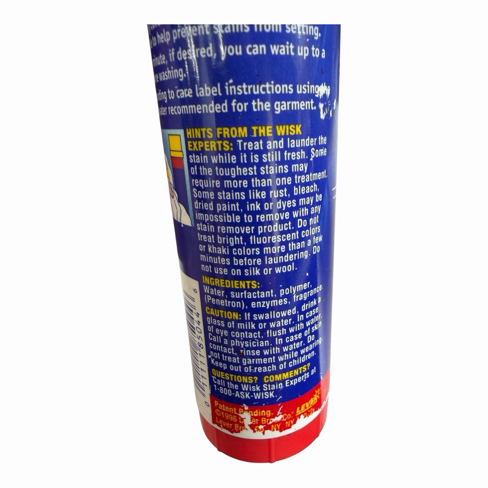 Wisk Away Laundry Stain Remover Pre Treatment W/Penetron Discontinued HTF