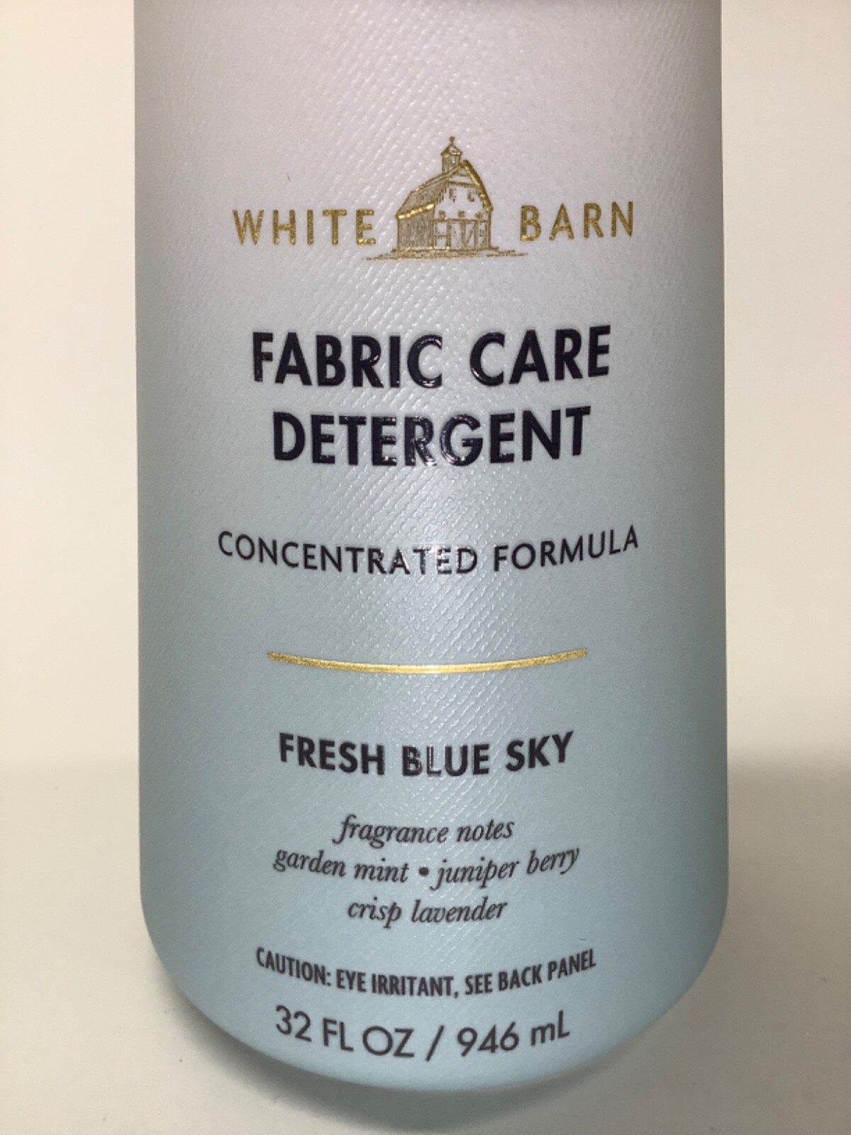 Bath & Body Works Fresh Blue Sky HE Laundry Detergent Mint Juniper Lavender 32