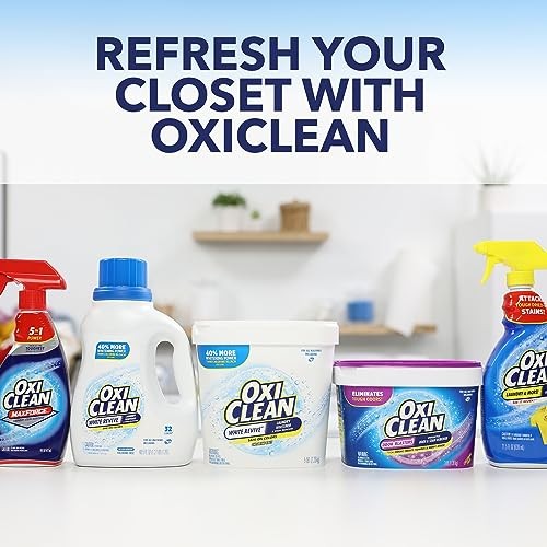 OxiClean White Revive Laundry Whitener and Stain Remover 24 Count (Pack of 1)