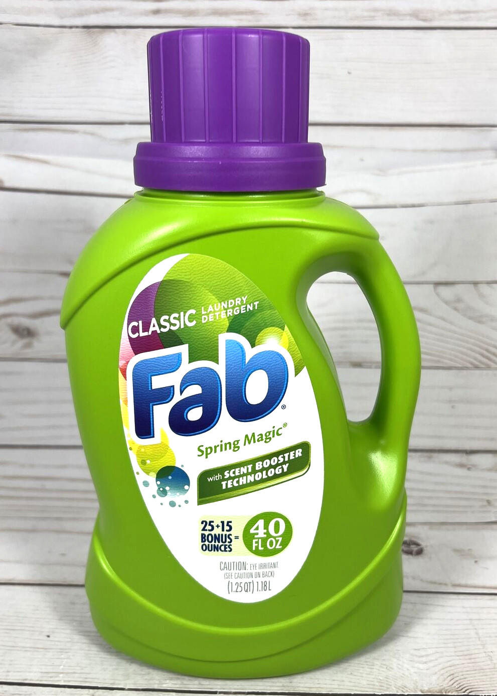 FAB Spring Magic 40oz Classic Laundry Detergent With Scent Booster
