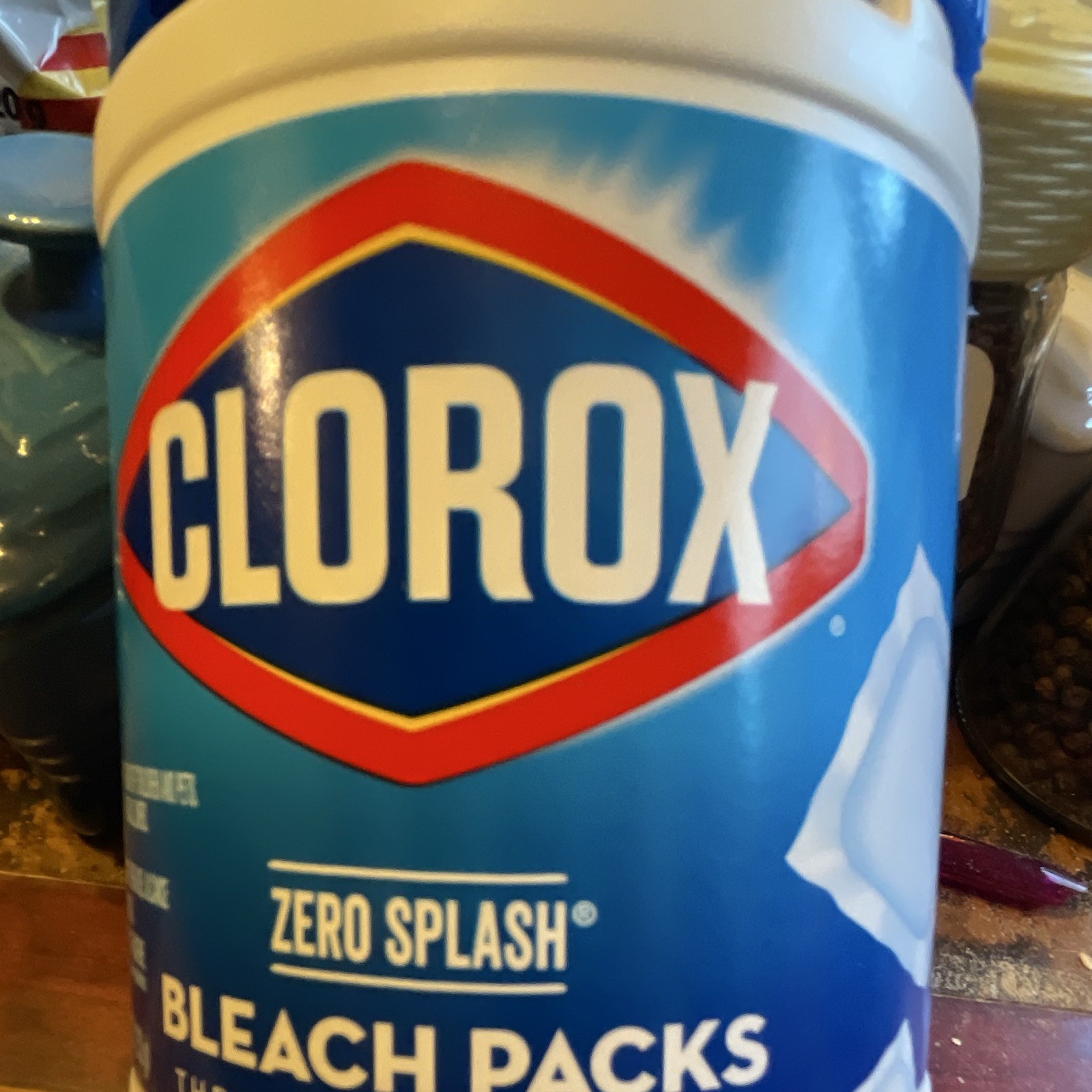 Clorox Zero Splash Bleach Packs, Premeasured Tablet, 12 Count, Multi-Surface