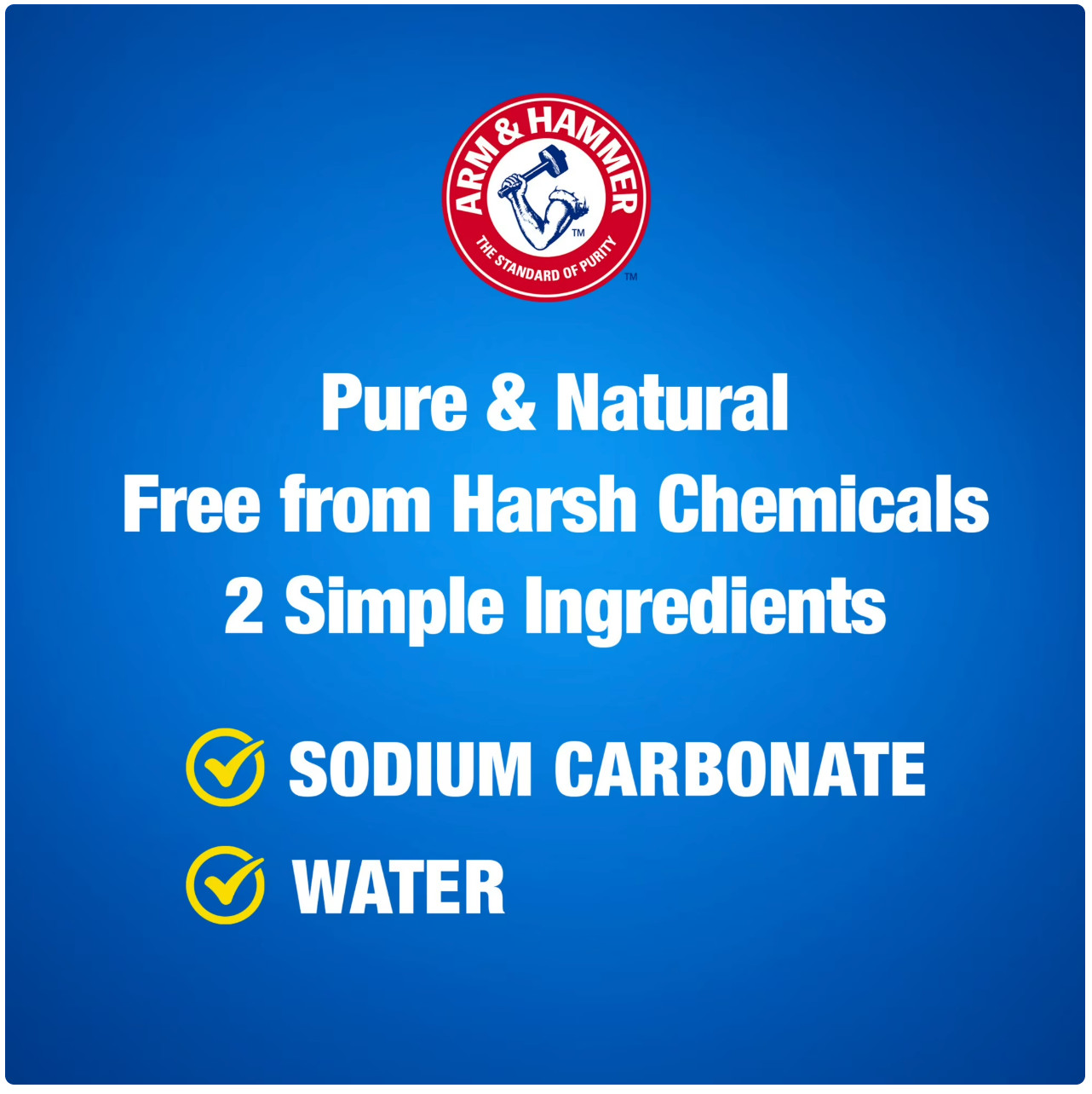 ARM & HAMMER Super Washing Soda Laundry Booster Cleaner 55 oz