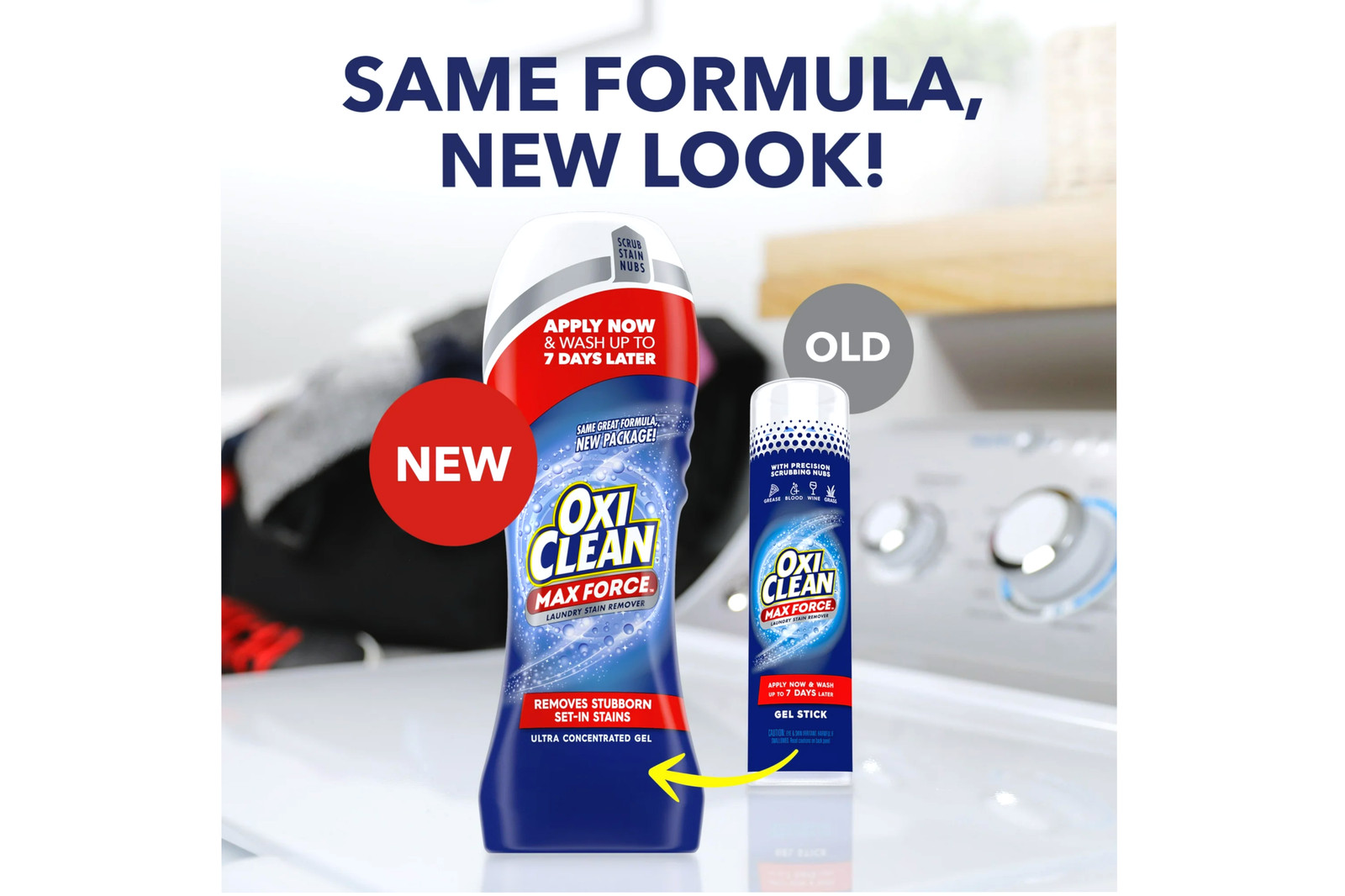 5 Pack Oxiclean Max Force Gel Stick 6.2 Ounce
