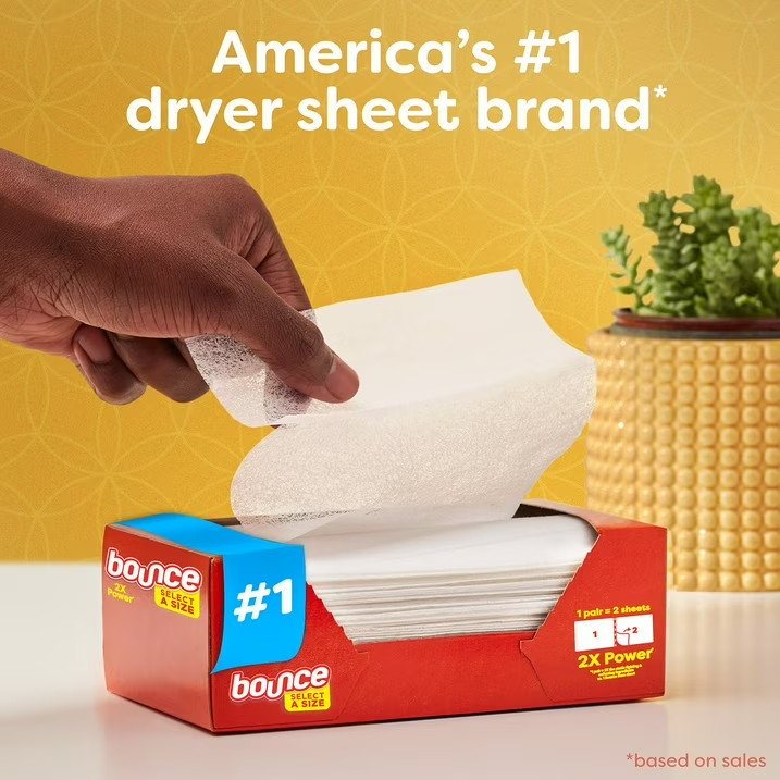 Bounce Select a Size Fabric Softener Dryer Sheets, Outdoor Fresh, 400 ct.