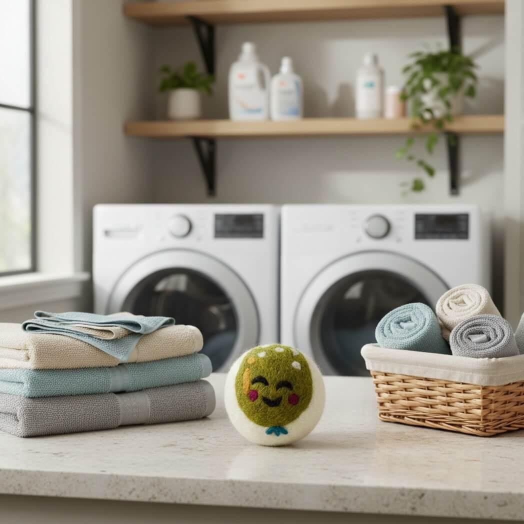 Porter Lee’s Organic Wool Dryer Ball-Peary Cute