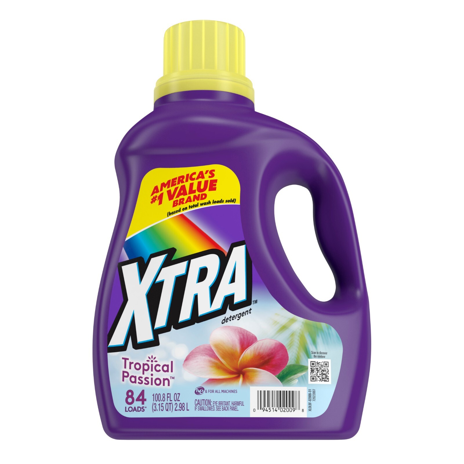 Tropical Passion, 260 Loads Liquid Laundry Detergent, 312 Fl Oz
