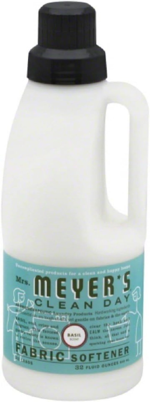 Soft & Fresh Fabric with Mrs. Meyer’s Basil Scented Liquid Softener, 192 Loads