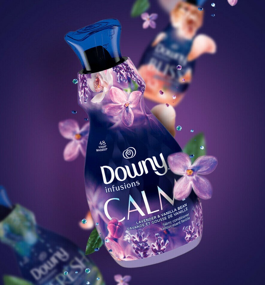 ***NIB Downy Calm Lavender & Vanilla Bean Infusions Fabric Condition Scent Boost