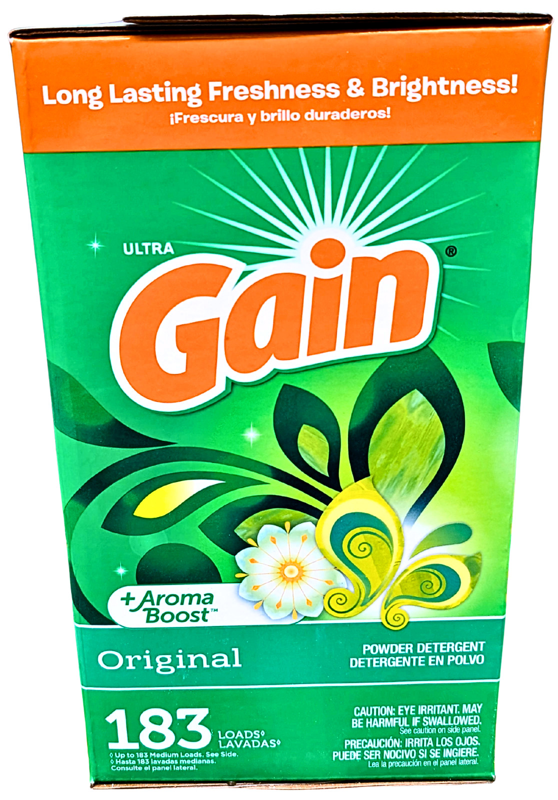 Gain Ultra Powder Laundry Detergent Original 183 Loads 169 Oz