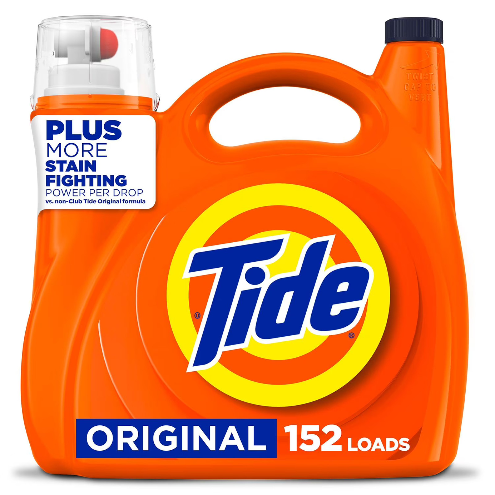 Tide Liquid Laundry Detergent Original Scent 152 Loads 170 oz Stain Fighting New