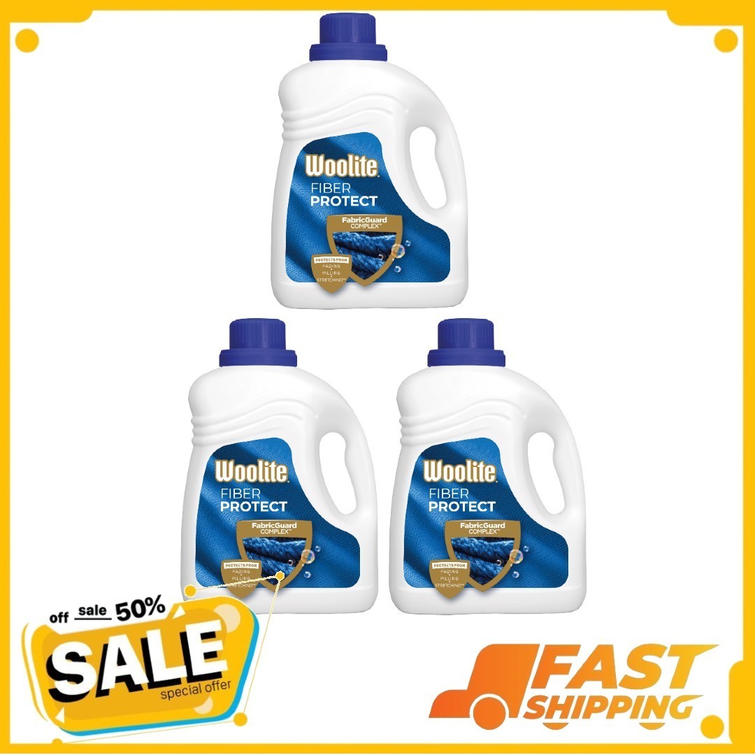 ( 3 Pack ) Woolite Damage Defense Liquid Laundry Detergent, 100 fl oz, 66 Loads