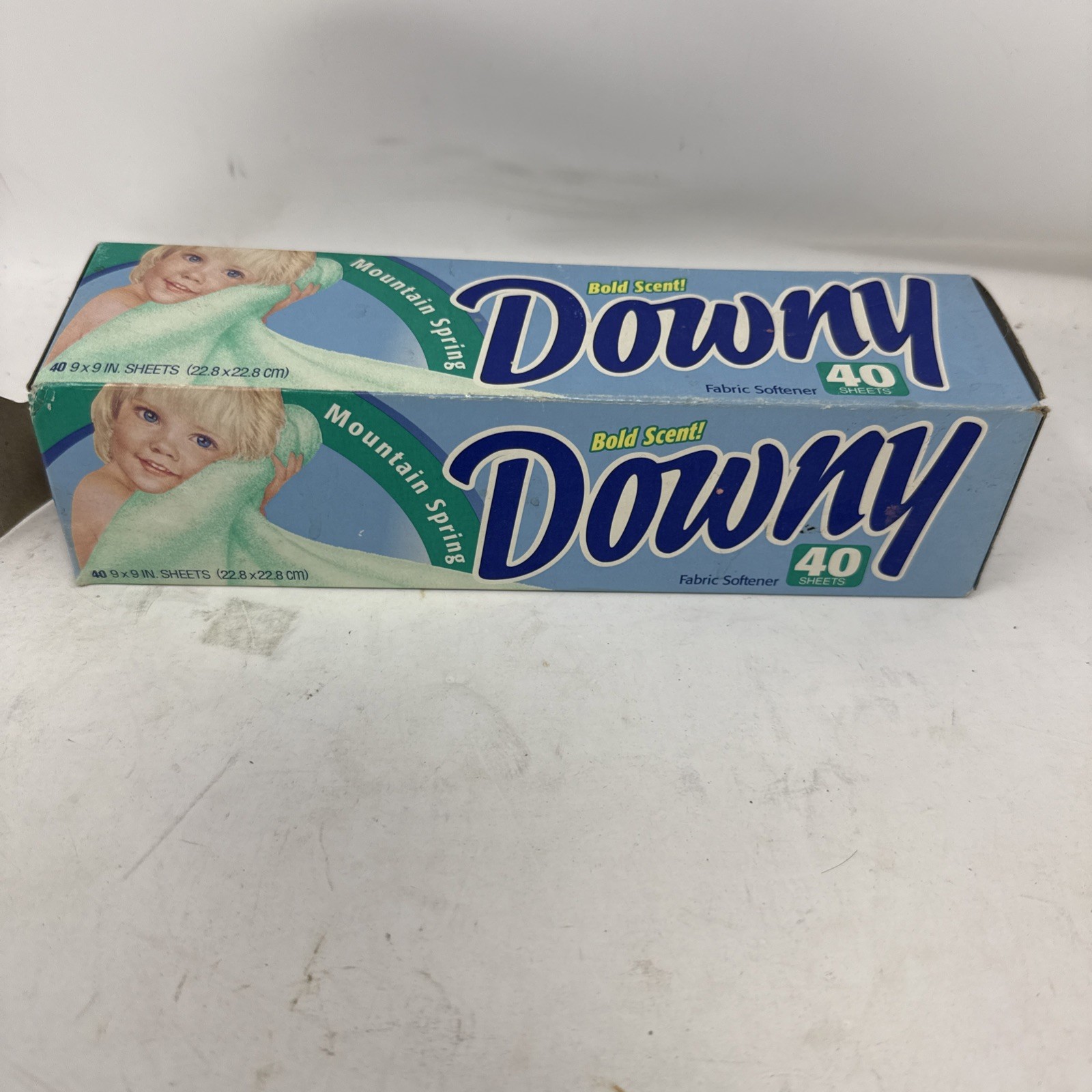 VTG 1995 DOWNY Fabric Softener Sheets Sheets Made In USA Advertsing Movie Props