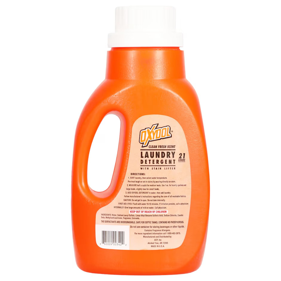 2 Pack LA’s Totally Awesome Stain Lifter Liquid Laundry Detergent 42 fl oz Fresh