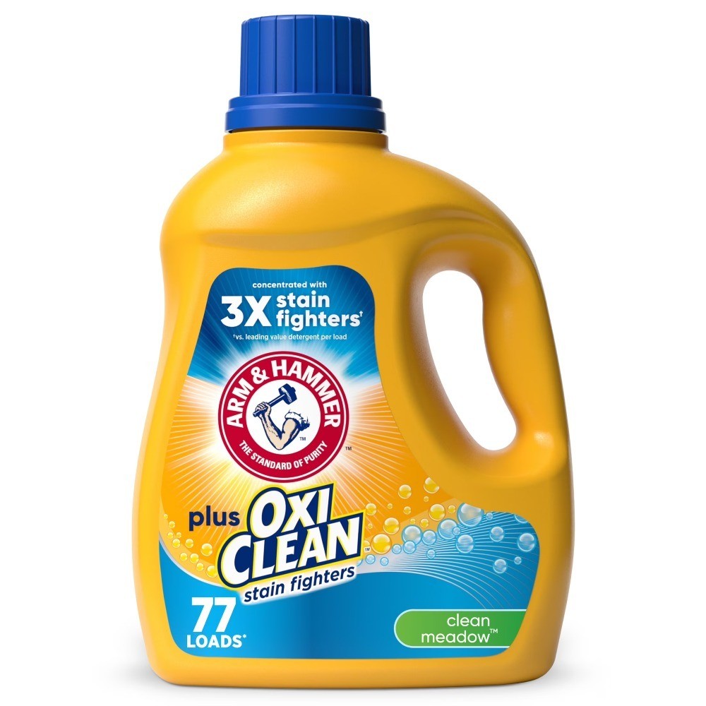 Liquid Laundry Detergent for 77 Loads Clean Meadow Scent 100.5 Fl Oz