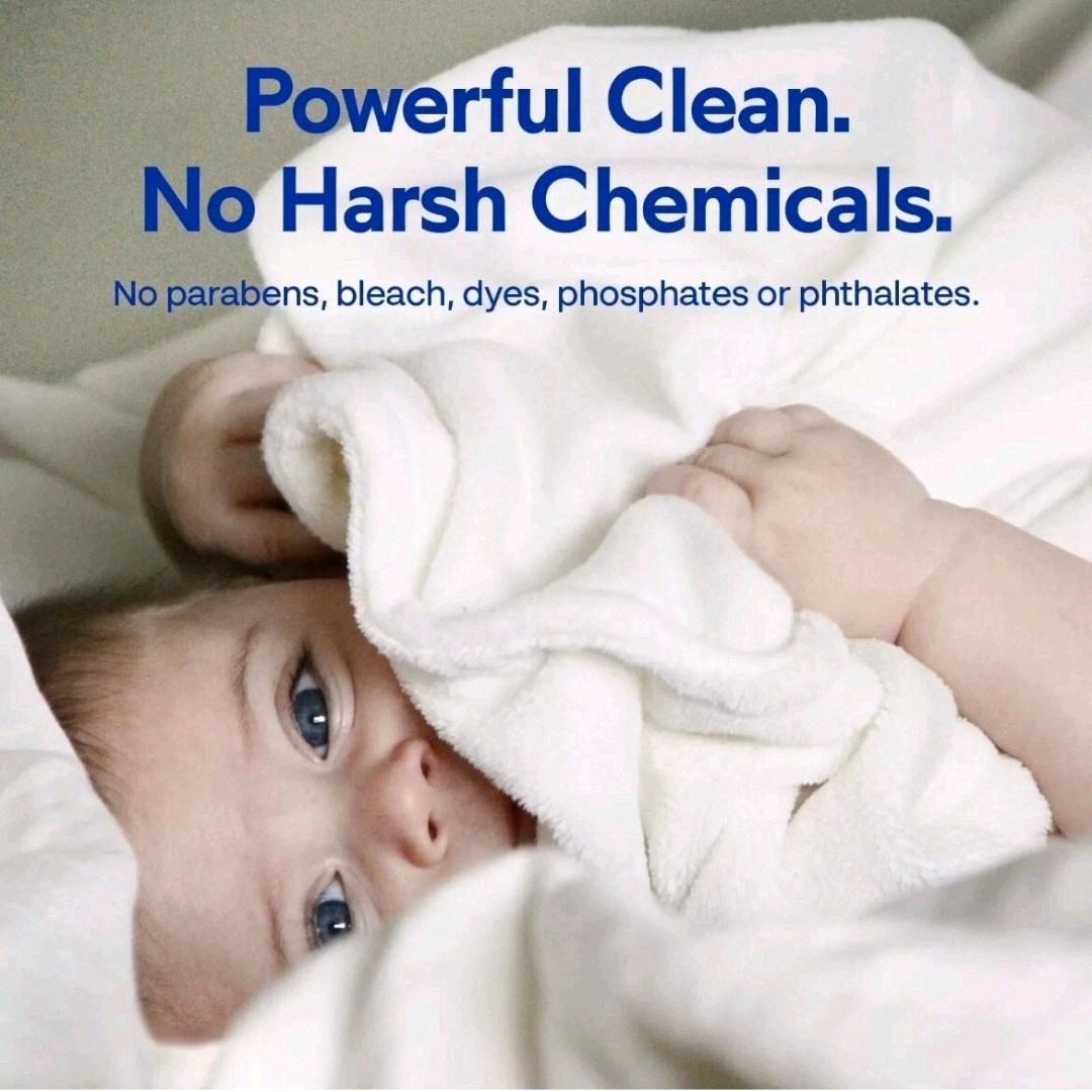Earth Breeze Laundry Detergent Sheets, Fresh Scent Eco Sheets 30 Count 60 Loads.