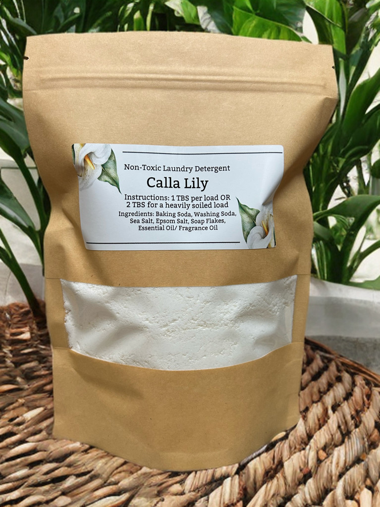 SAMPLE Non-Toxic Chemical Free Natural Laundry Detergent 10 Loads- Many Scents