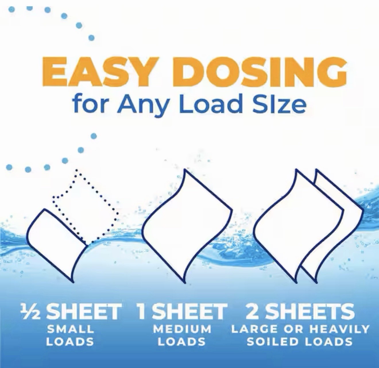ARM & HAMMER Laundry Detergent Power Sheets Fresh Breeze 60 ct