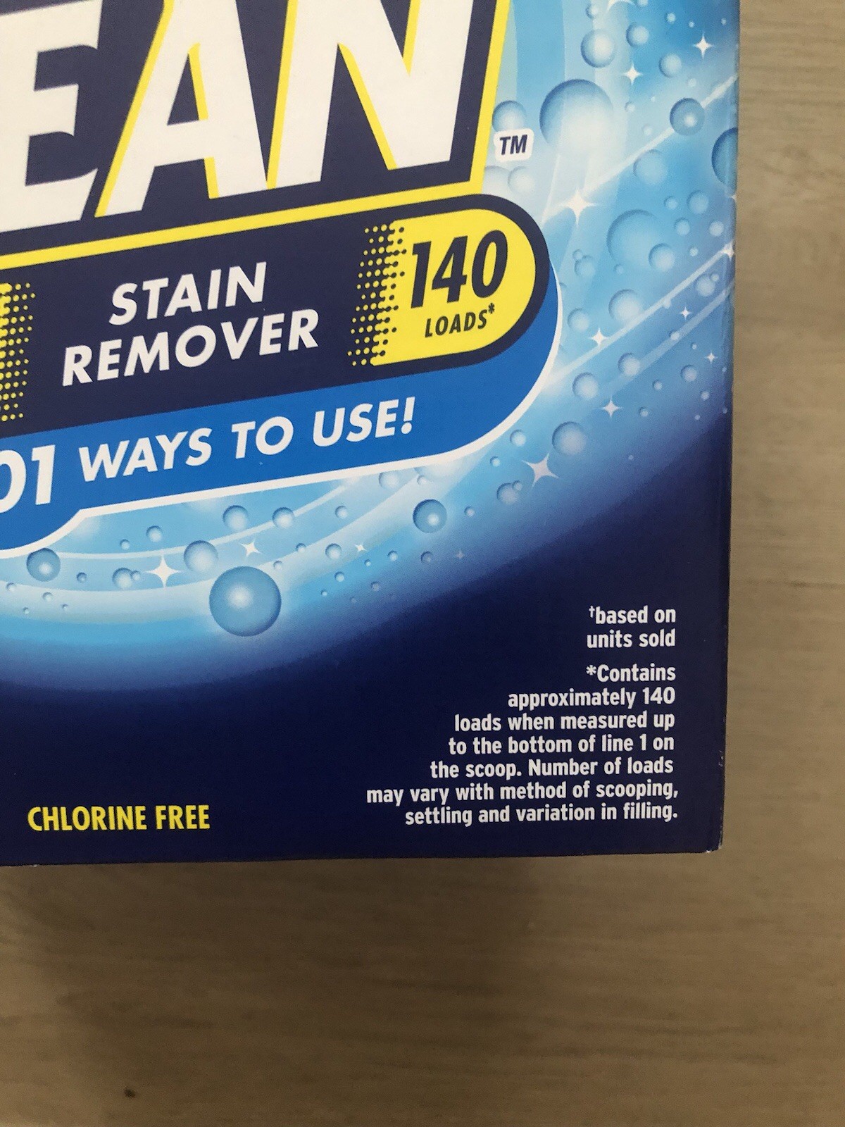 OxiClean Max Efficiency Versatile Stain Remover Powder (7.22 Pounds) New