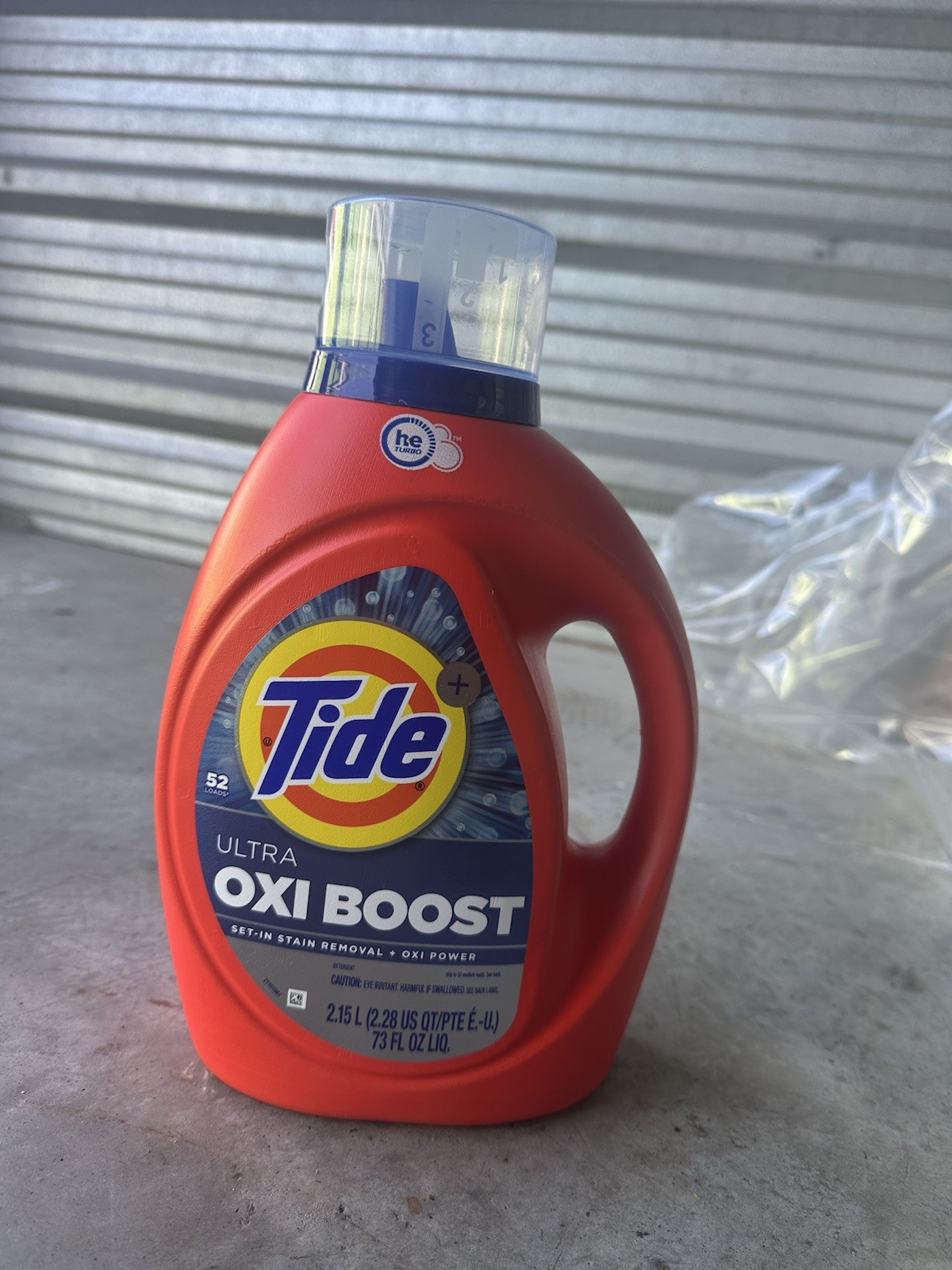 Tide Ultra Oxi Boost Liquid Laundry Detergent Oxi Power 73 fl oz 52 Loads