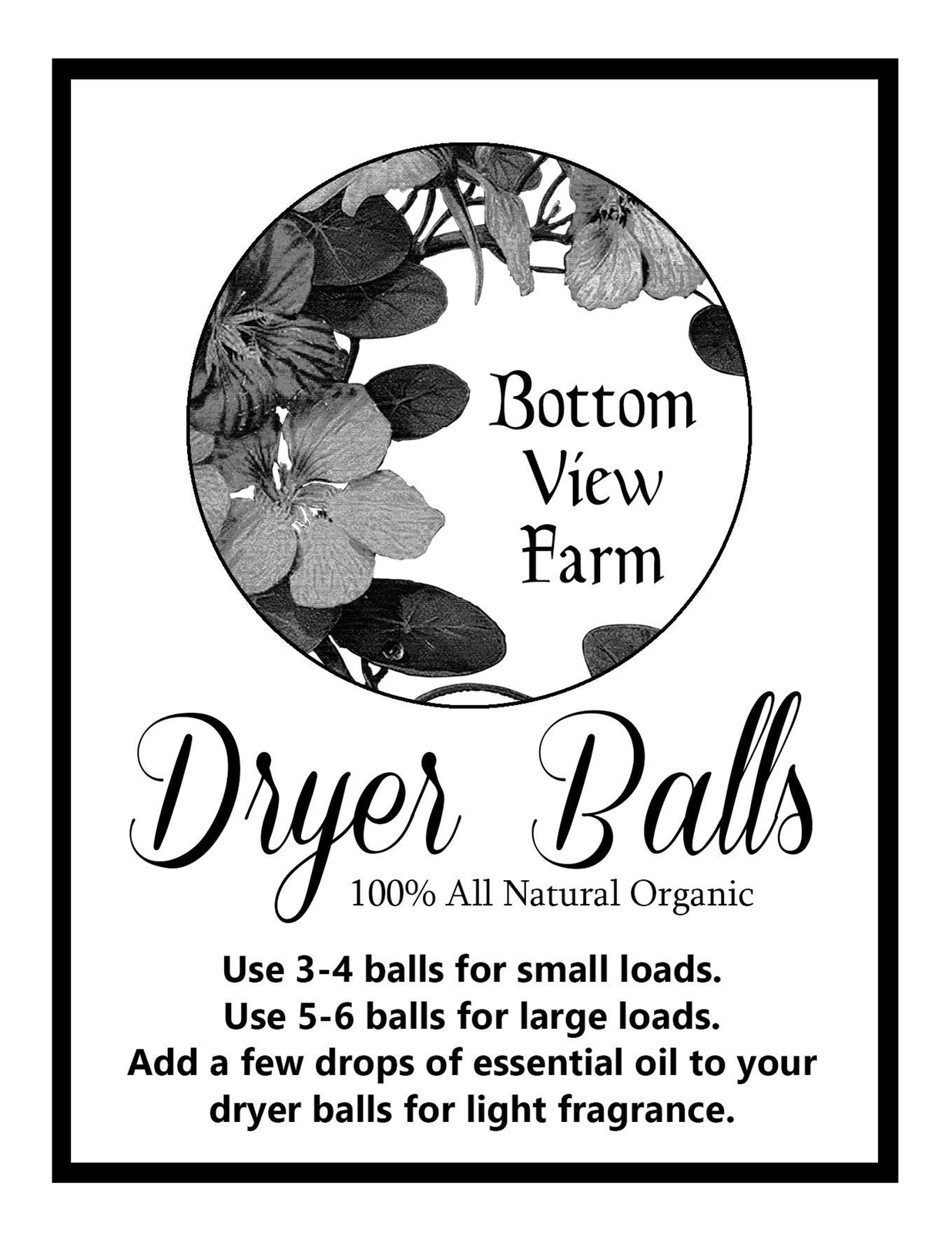 Organic Soap Nut Berry (1lb) & 6 Dryer Ball Combo Chemical Free Sustainable