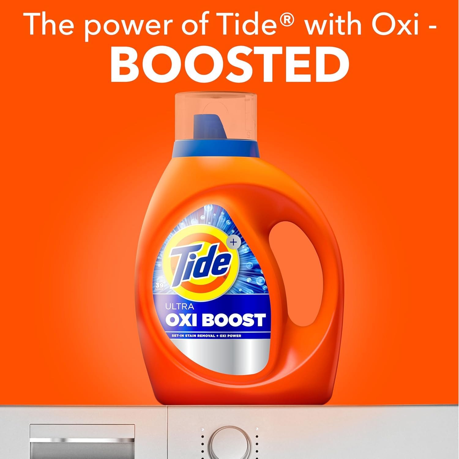 Ultra Oxi Boost Liquid Laundry Detergent, 148 Fl Oz, 105 Loads, Advanced Stai…