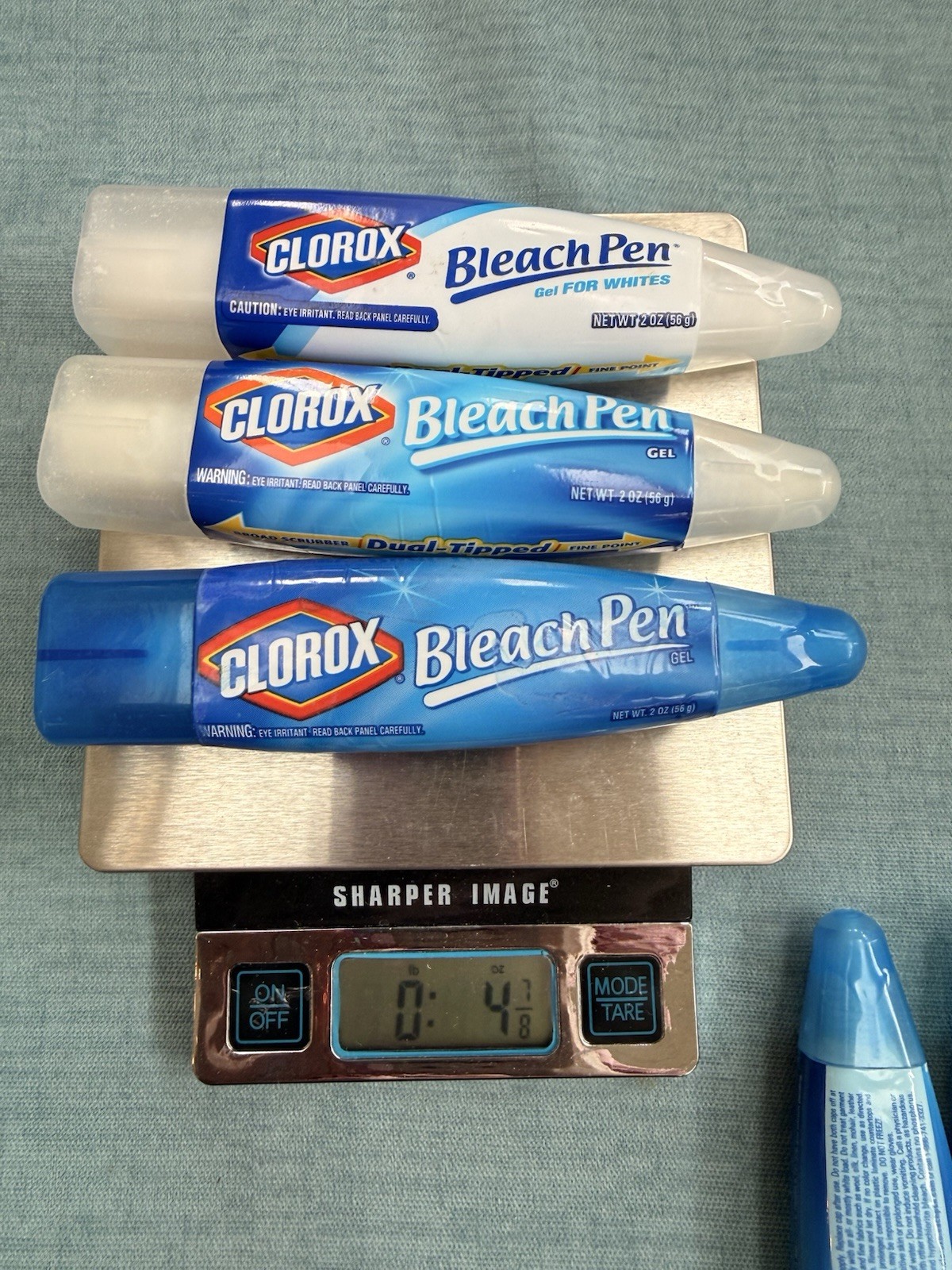 Clorox Bleach Pens Lot Of 7 Gel Laundry Bathroom Kitchen Scrub Dual Tip