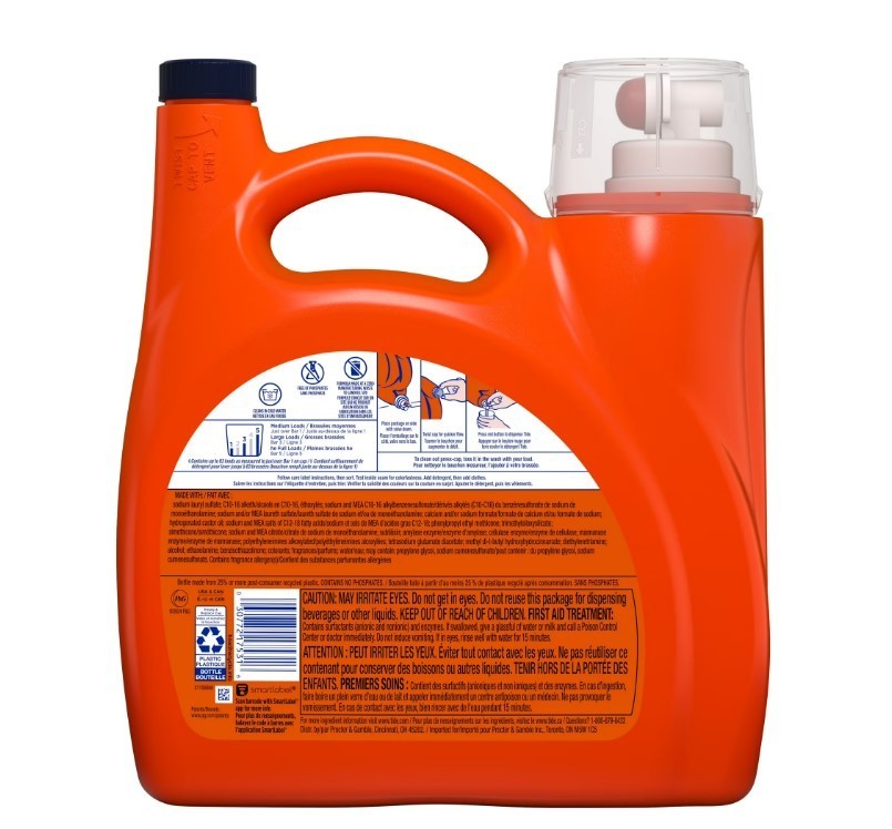 [BIG SALE] Tide HE Sport Laundry Detergent Liquid 117 fl oz 83 Loads