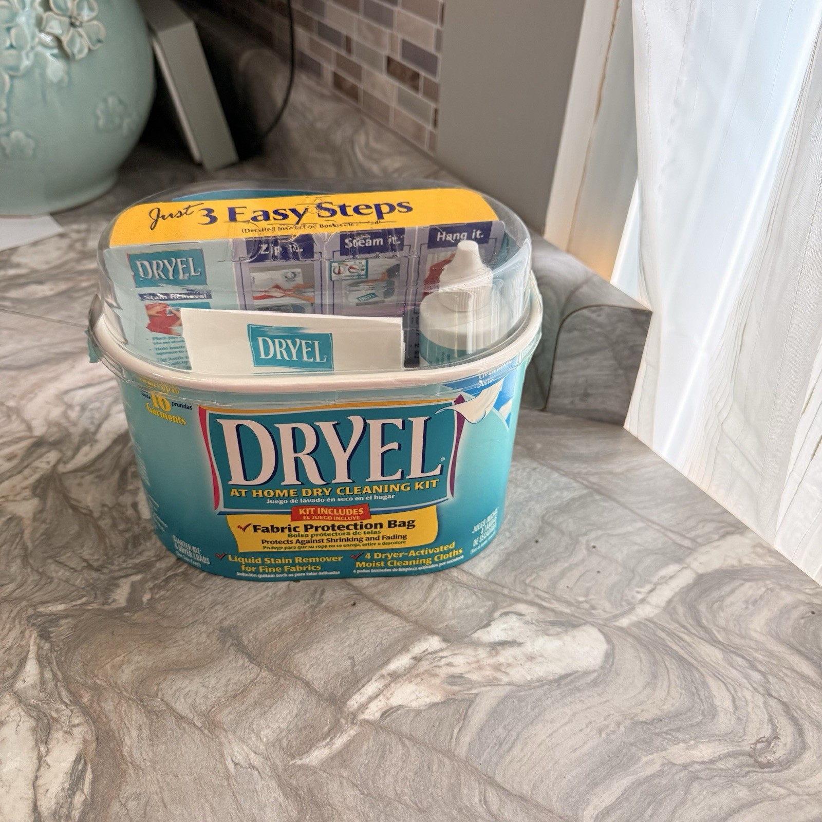 Dryel At Home Dry Cleaner Starter Kit 4 Loads 16 Garments Vtg 2006 New
