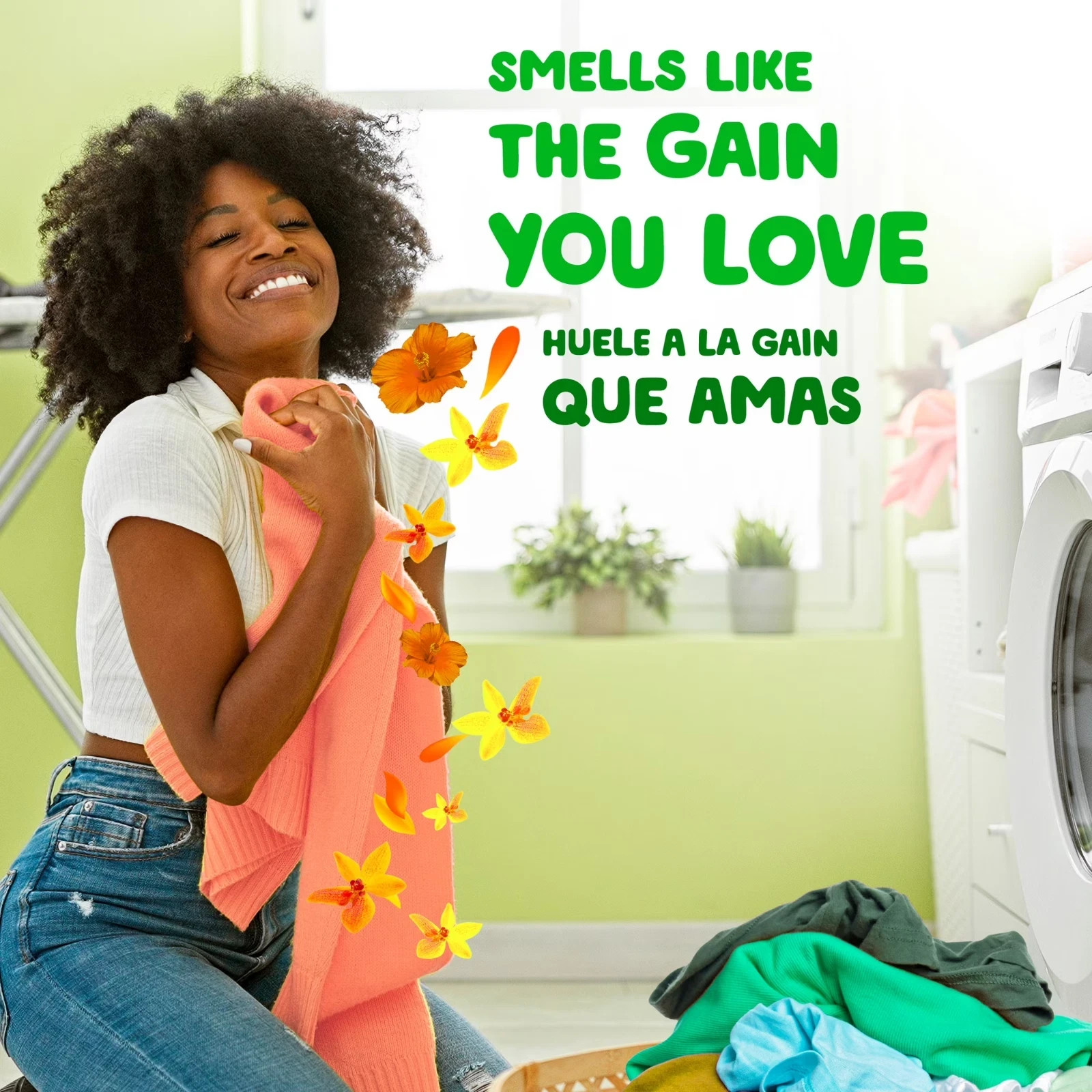 Gain Powder Laundry Detergent, Island Fresh Scent, 82 oz, 89 Loads-Free Shipping