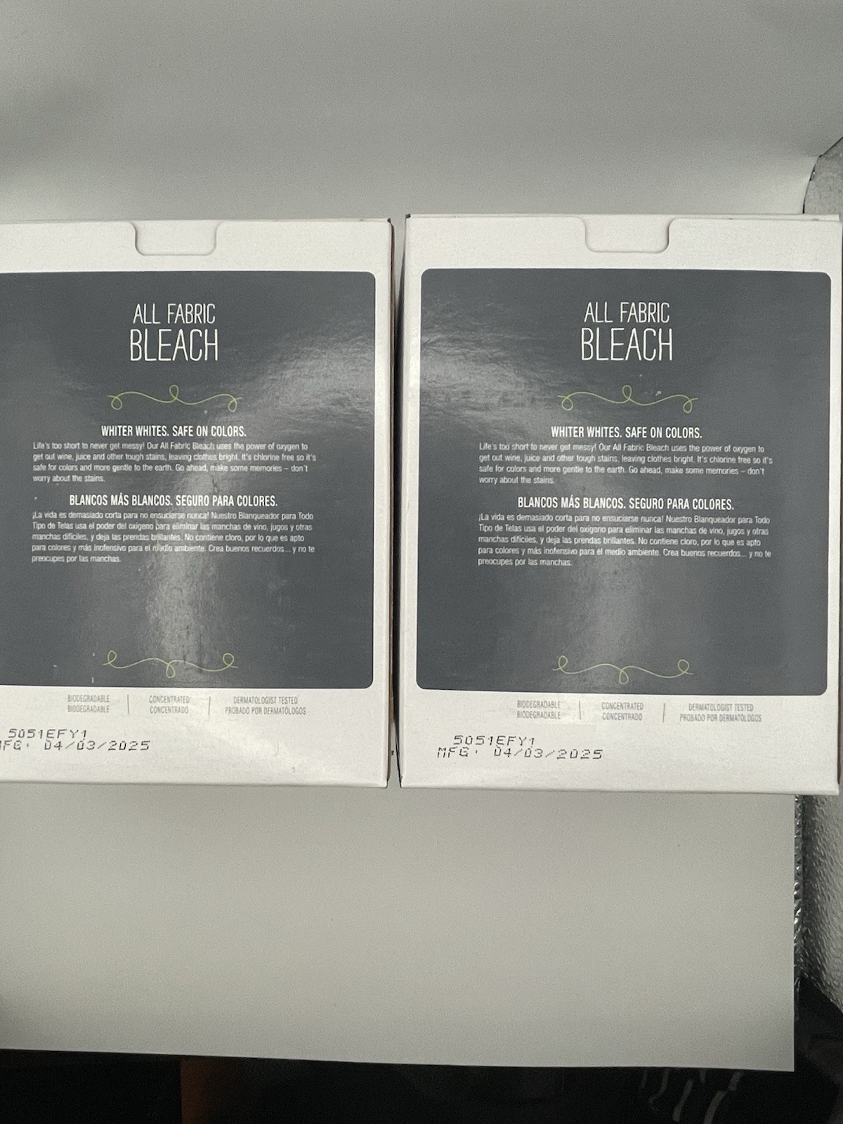 Amway Home All Fabric Bleach (1 KG -2.2lbs) Free Shipping NEW (2 Pack)