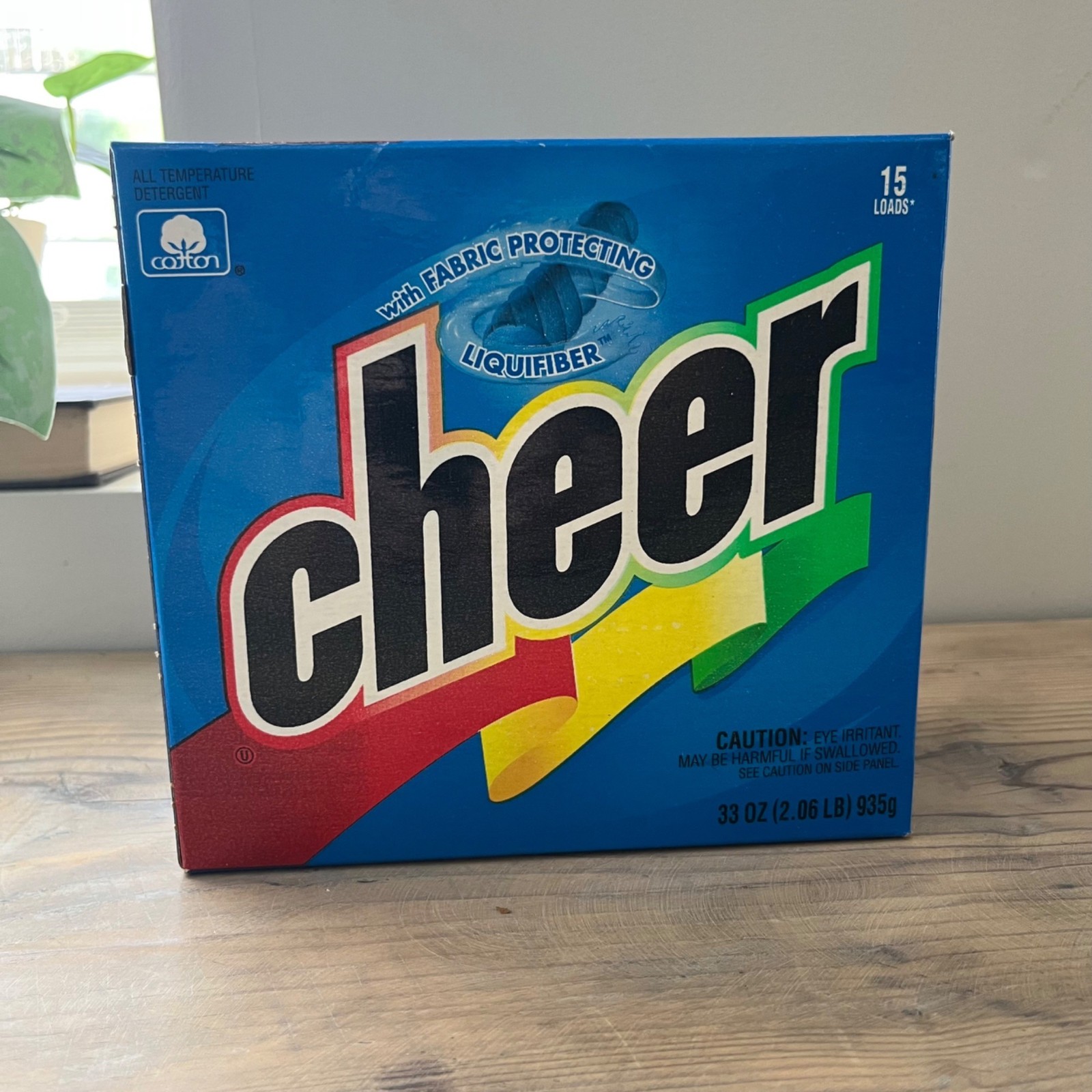 Cheer Fabric Protecting Liquidfiber Powder Detergent 15 Loads 33oz