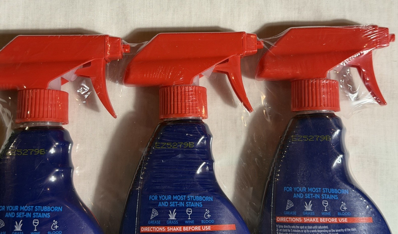 OxiClean Max Force Laundry Stain Remover Spray 12 fl oz 3 Pack New Sealed