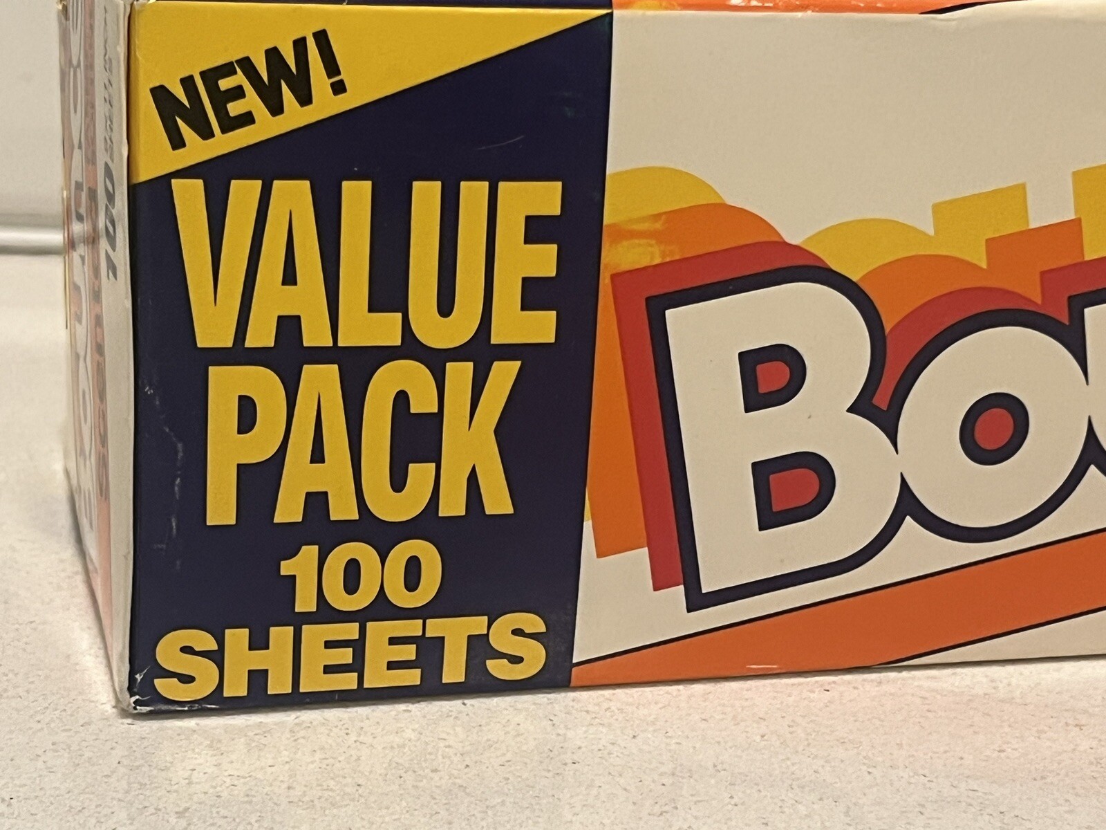 100 Vintage BOUNCE Fabric Softener Scented Dryer Sheets Full P&G Movie Prop NEW