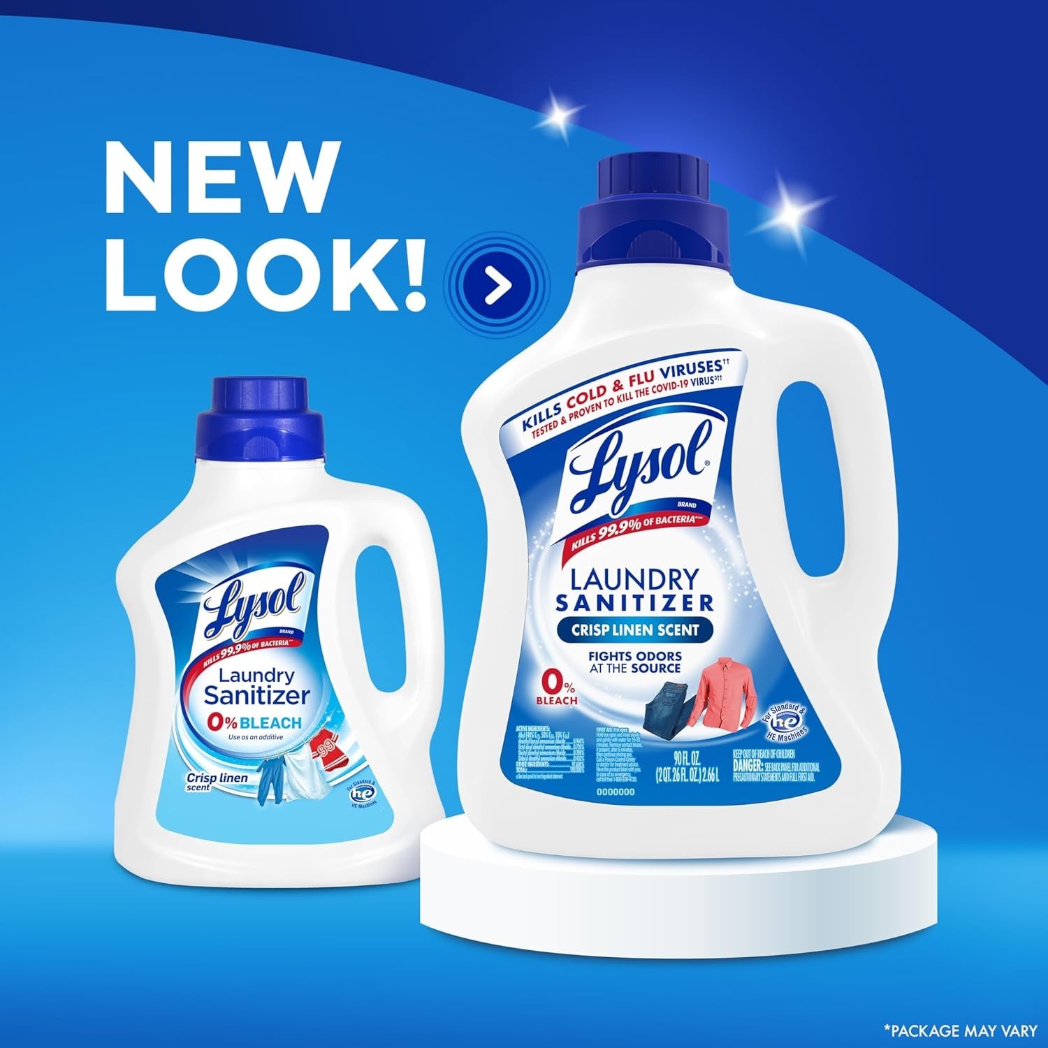 Lysol Laundry Sanitizer Additive Bacteria Causing Best Odor Eliminator 90 Ounces