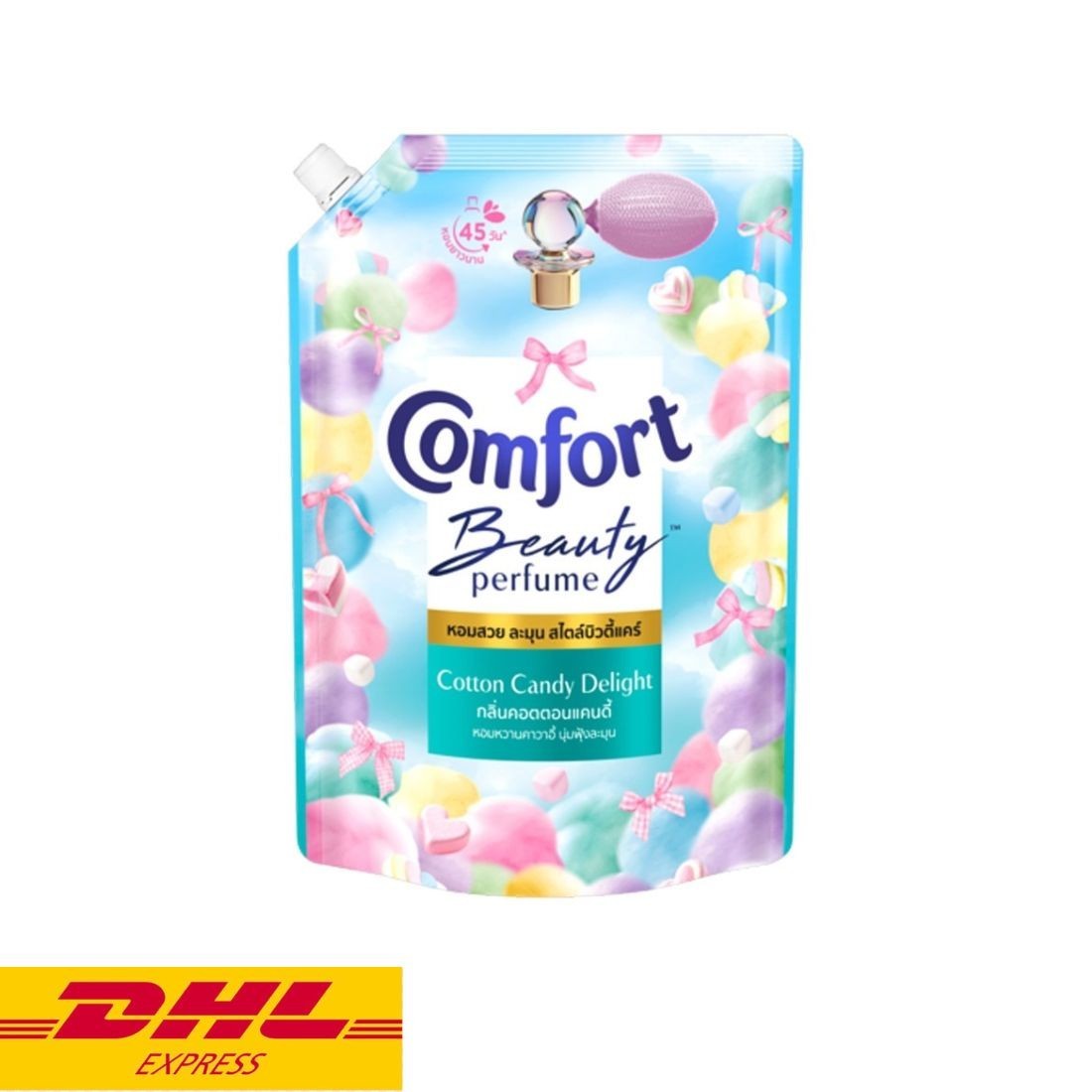 Comfort Beauty Perfume Cotton Candy Delight Scent Fabric Softener 1050 ml