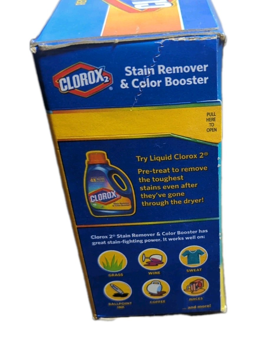 Clorox 2 Powder Original Stain Remover & Color Booster 3.07 lb Rare HTF