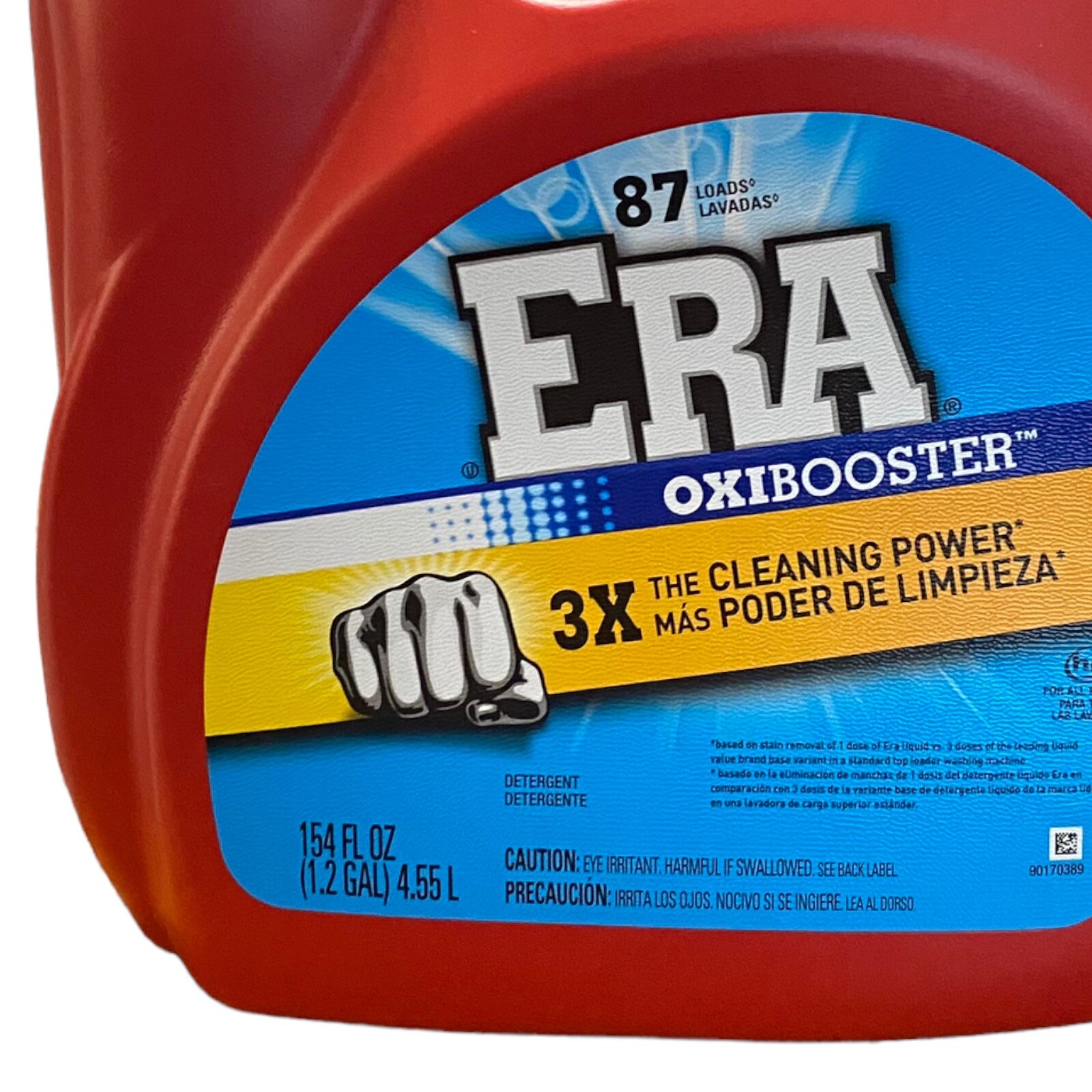 Era 3X Oxibooster High Efficiency Liquid Laundry Detergent 87 Load, 154 Oz