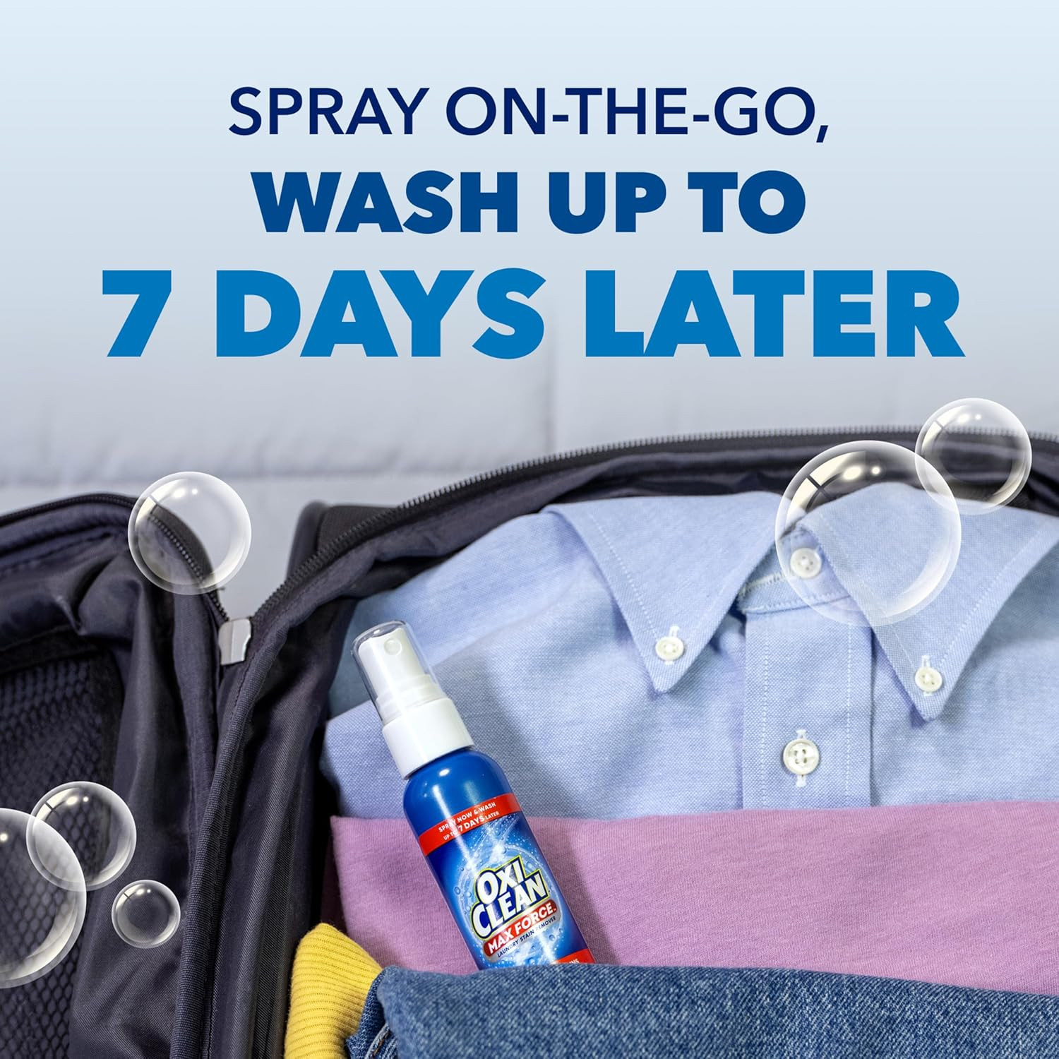 Oxiclean Max Force Laundry Stain Remover Spray, 2 Fl Oz, 2PK