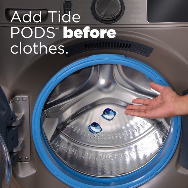 Tide Pods 4 in 1 Oxi Original Scent Laundry Detergent Pacs Cleaner 12 Pods