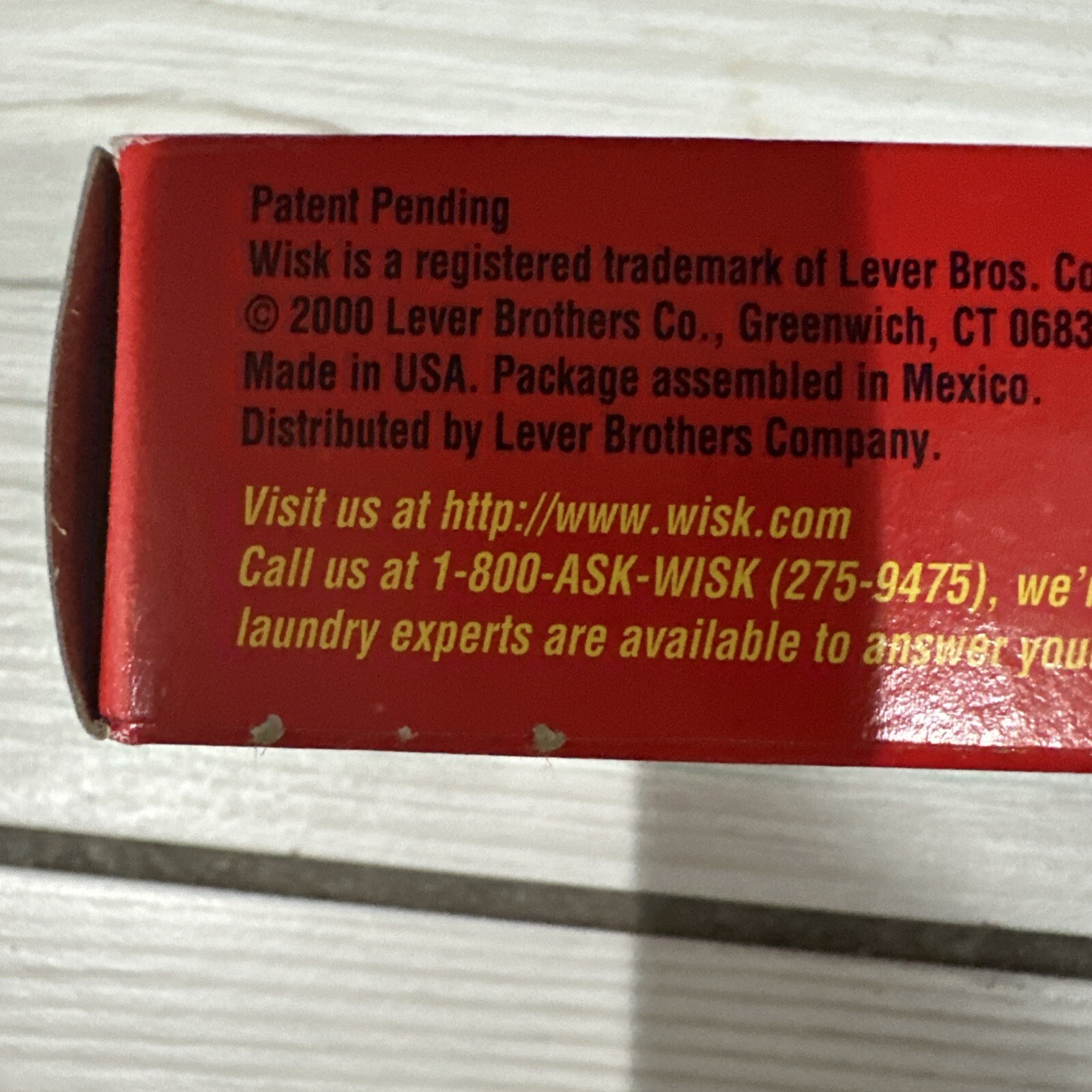 Wisk Dual Action Tablets (Qty 2 – 1 Load) Laundry Detergent Discontinued NEW NOS