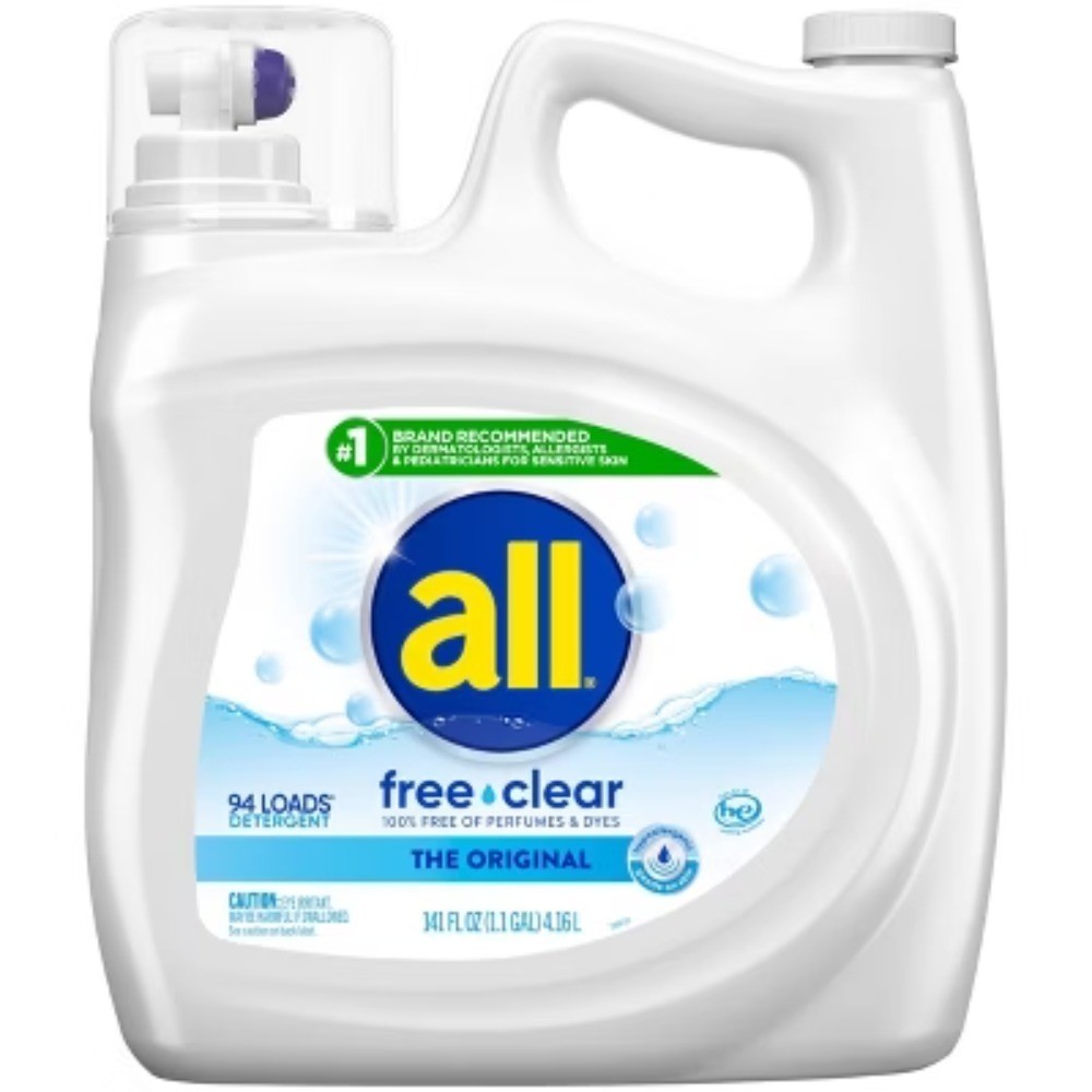 Laundry Detergent Free Clear for Sensitive Skin
