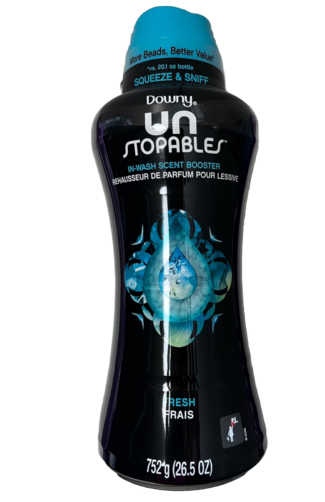 Downy Unstopables Laundry Scent Booster Beads for Washer Fresh 26.5 Ounce