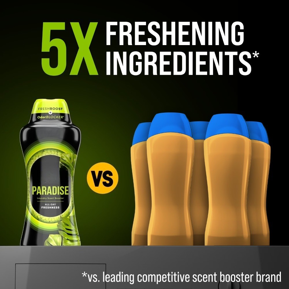 Unstopables In-Wash Scent Booster Laundry Beads, Paradise Scent, 24 oz