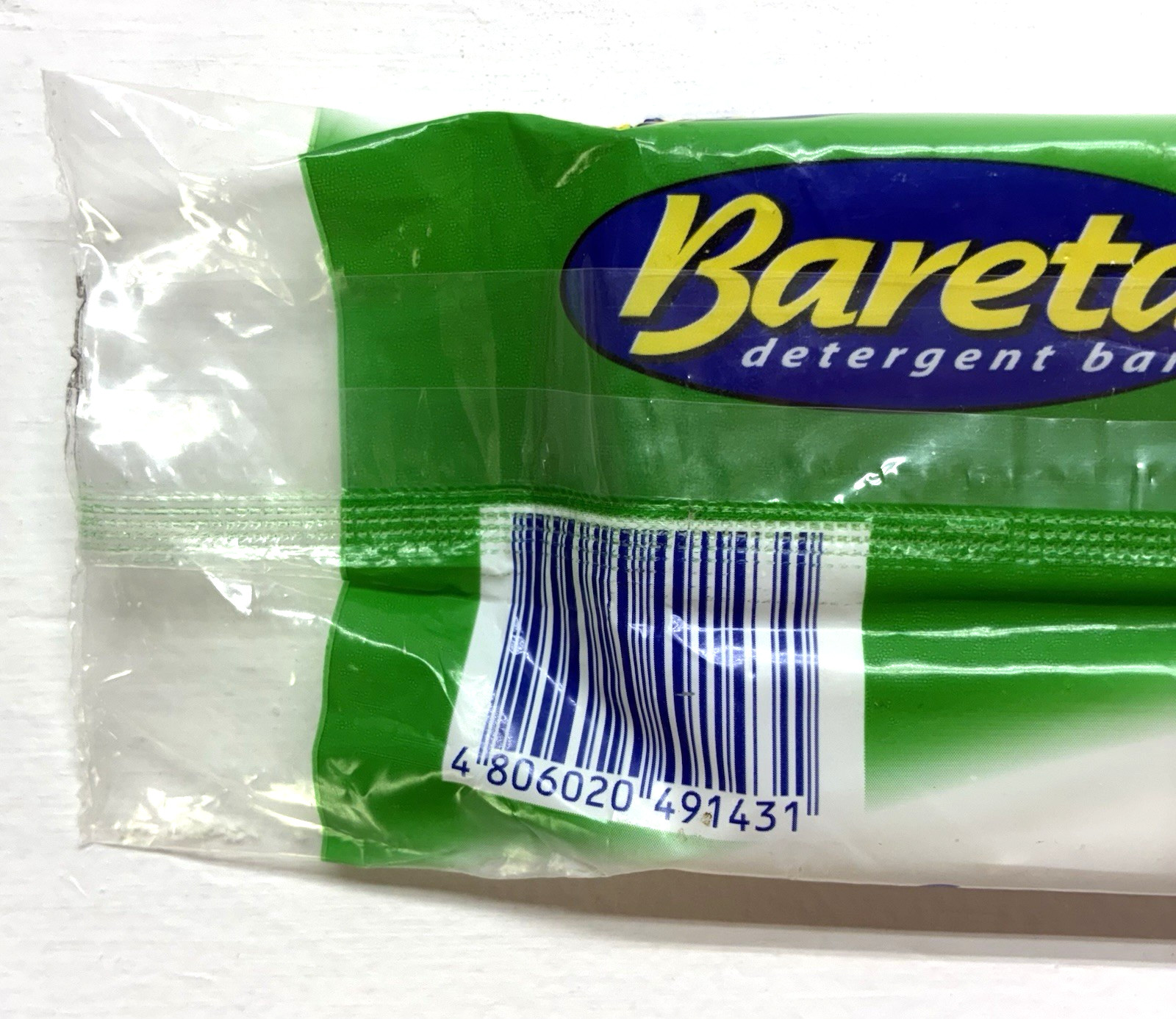 Bareta Laundry Detergent Bar Soap With Kalamansi 330g Long Bar New Sealed