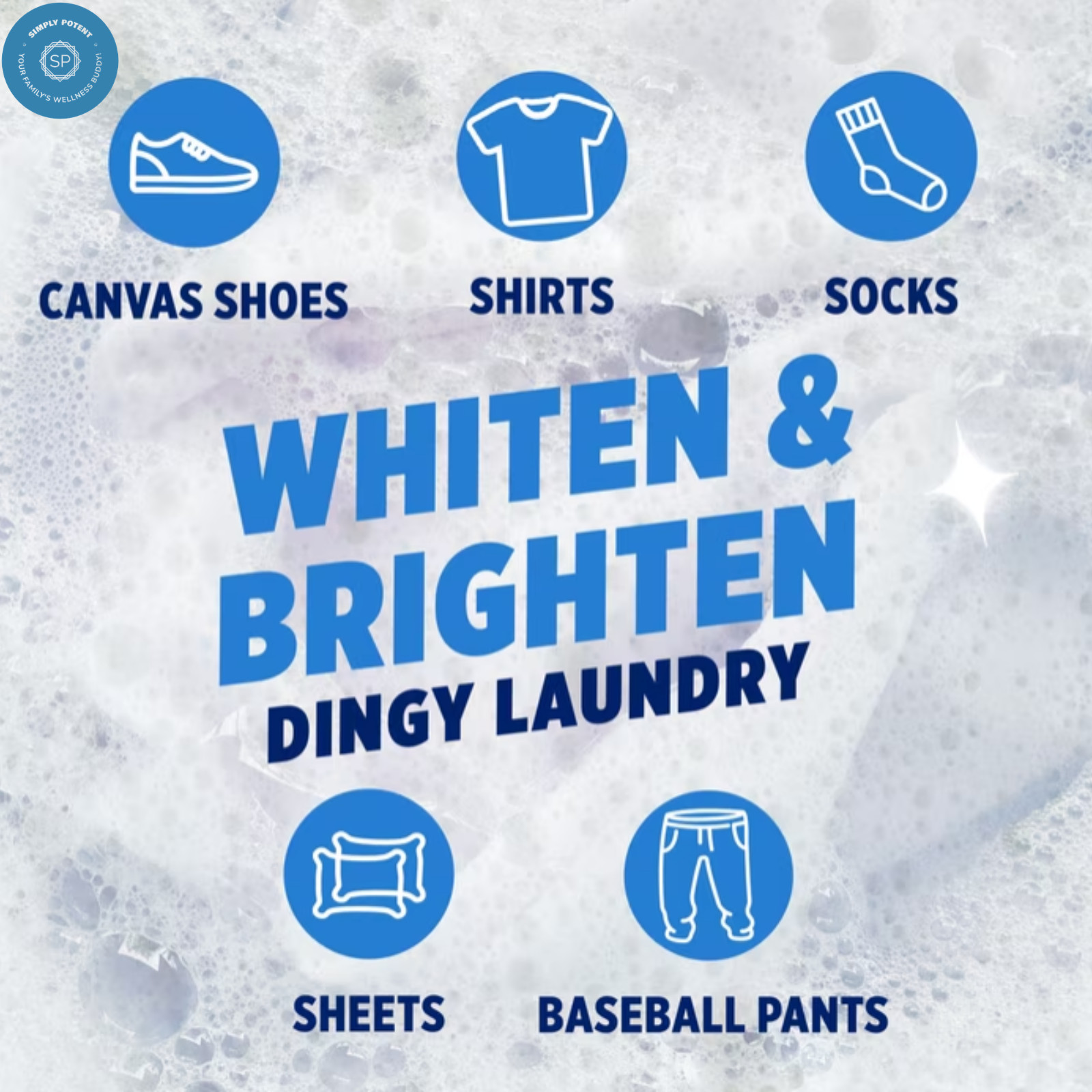 OxiClean White Revive Laundry Whitener and Laundry Stain Remover Liquid,66 fl oz