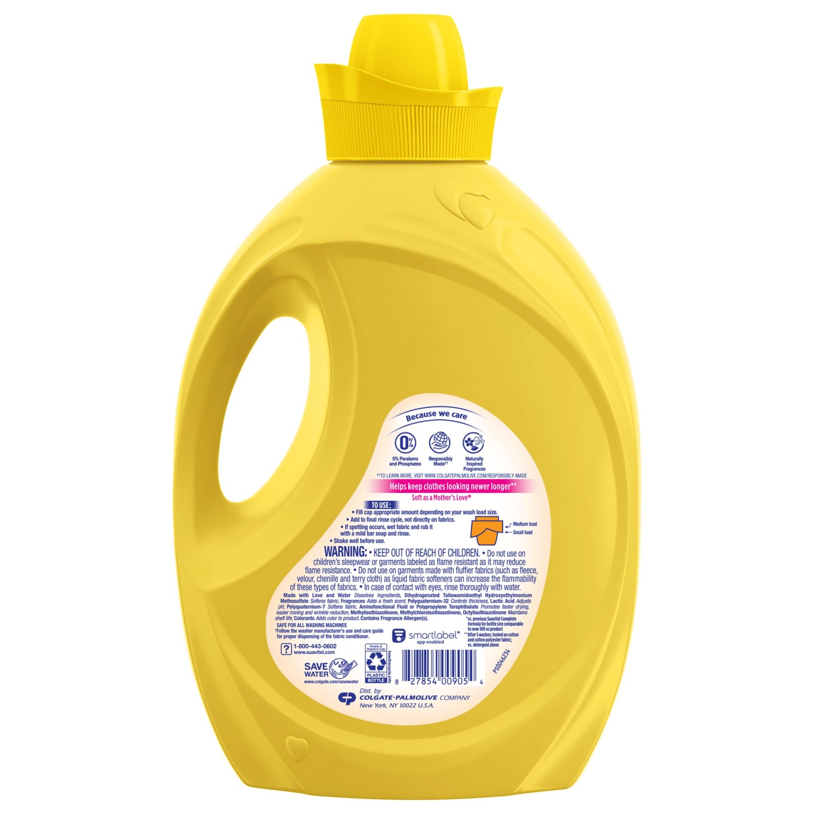 Suavitel Complete Liquid Fabric Softener, Morning Sun Scent, 100 fl oz