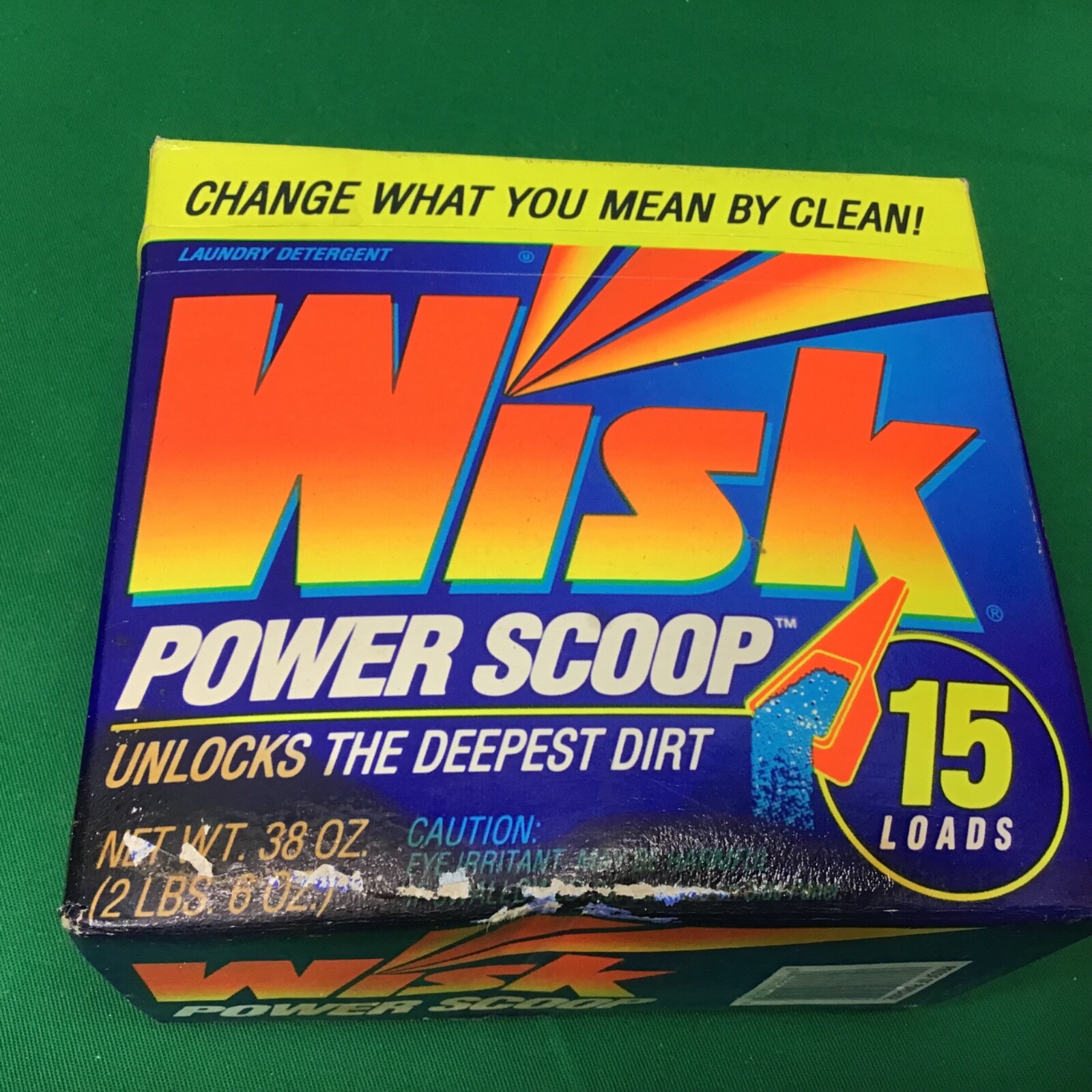 Vintage BOLD FAB WISK DASH Laundry Detergent Washing Powder Unopened BOX CHOICE