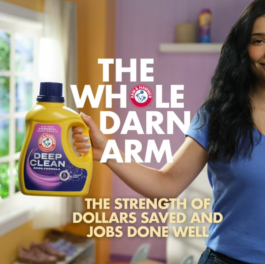 (6 pack) ARM & HAMMER Deep Clean OxiClean Max Force Laundry Detergent, 75 fl oz