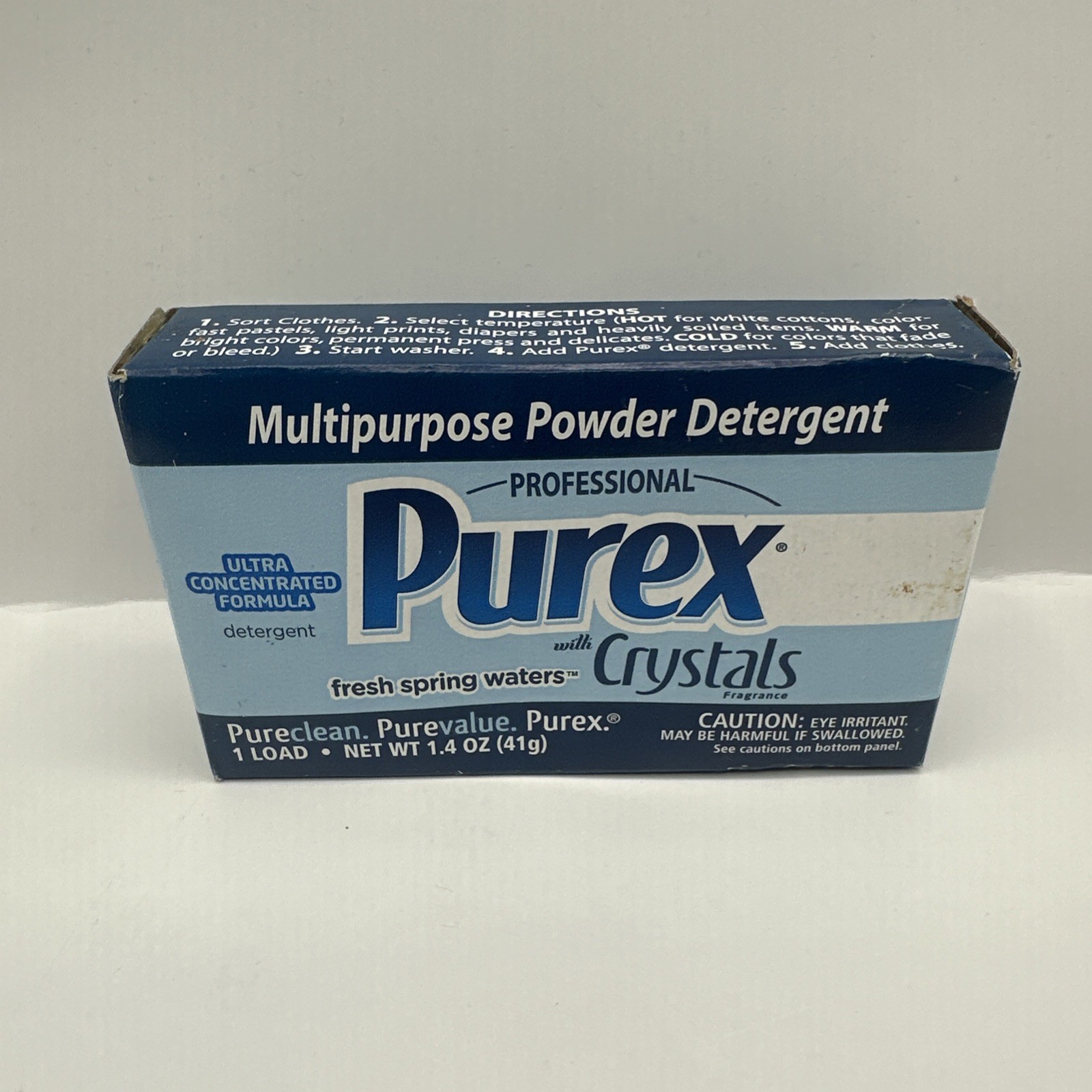 Purex Multipurpose Powder Detergent Fresh Spring Waters 1 Box 1 Load New