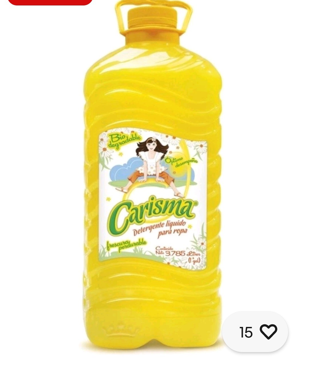 jabon carisma galon (3.785 Lts)